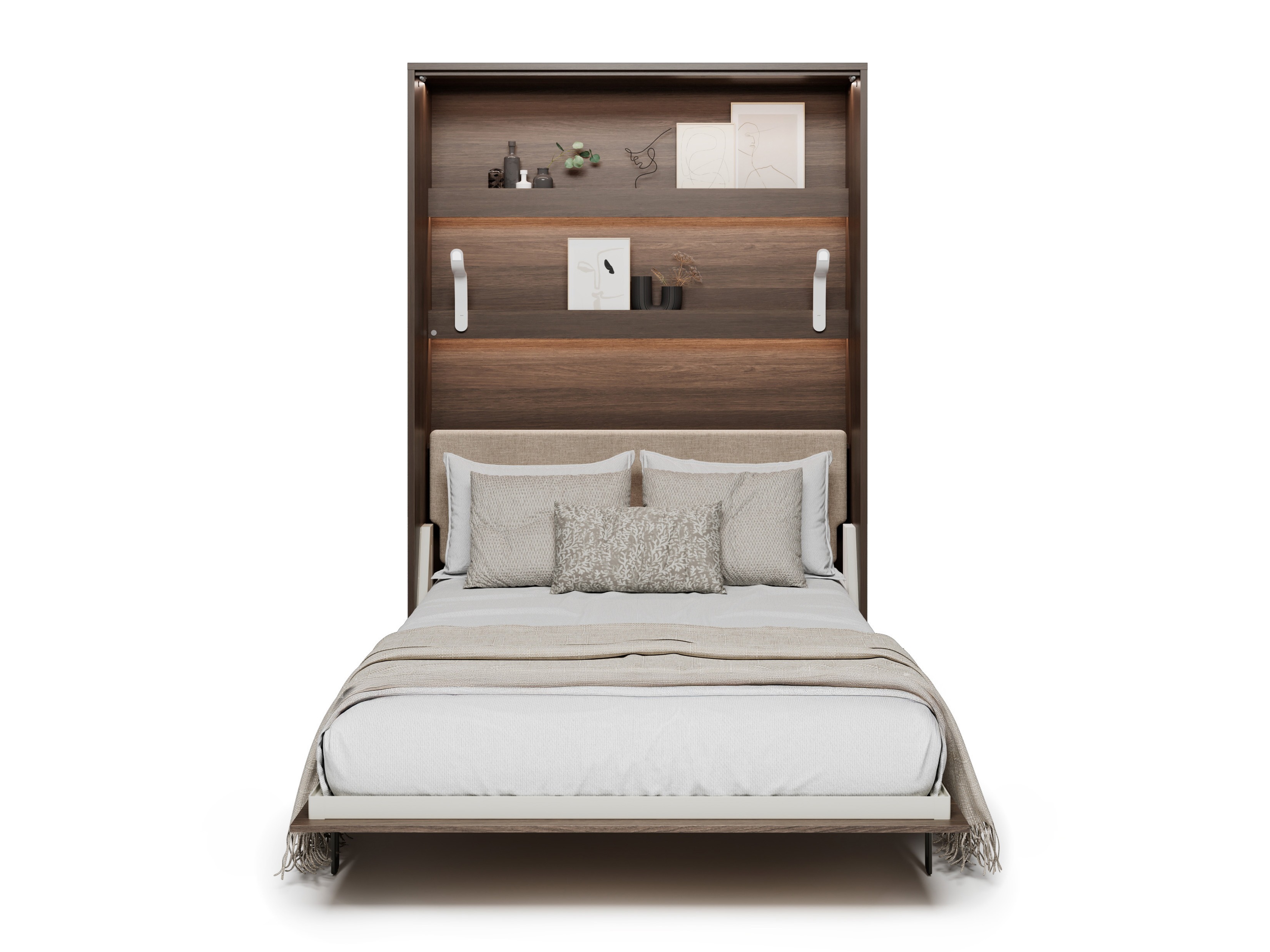 Cama plegable Concept Lenart IX (Roble oscuro)