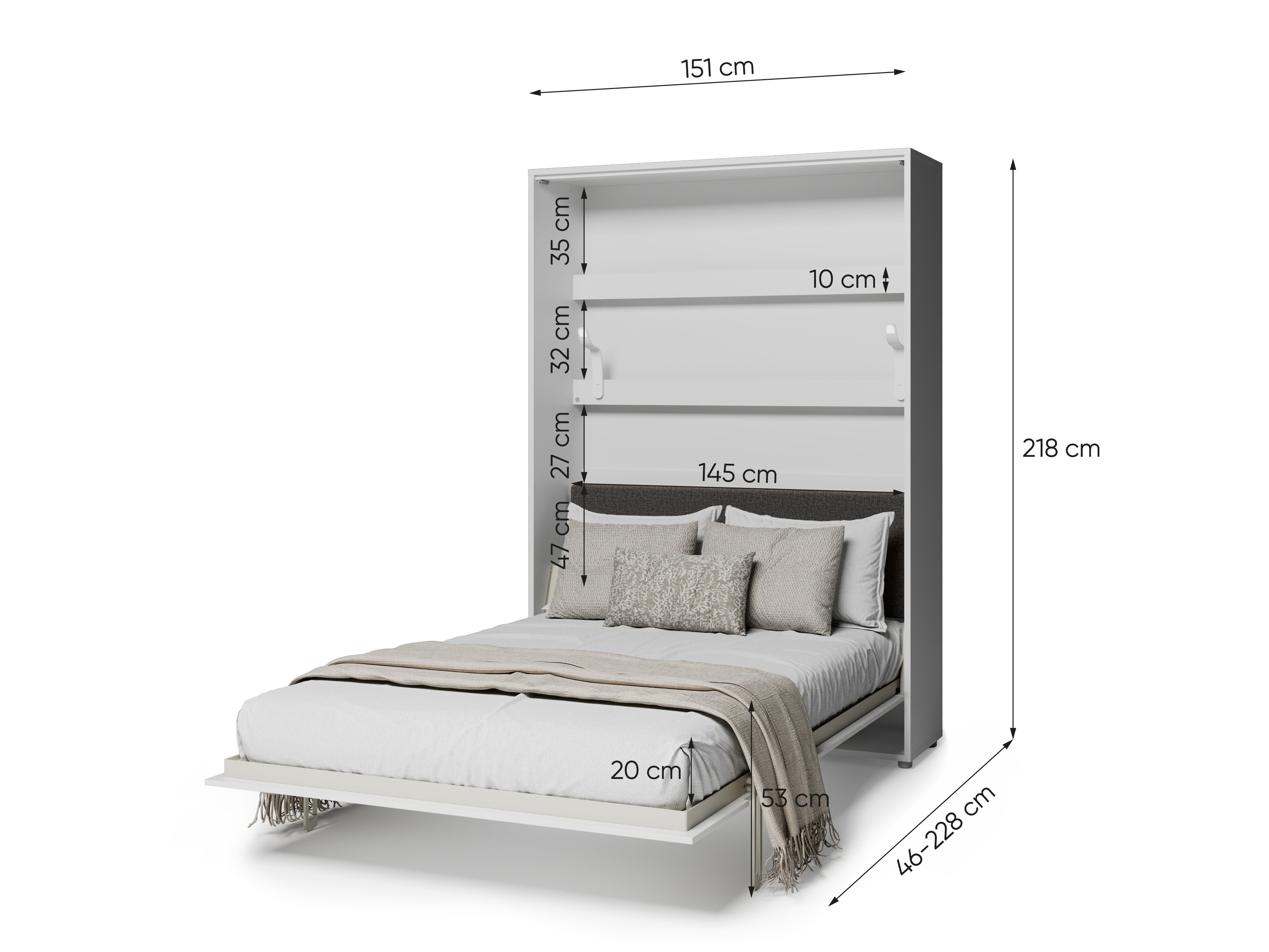 Cama plegable Concept Lenart XV (Art 82630)