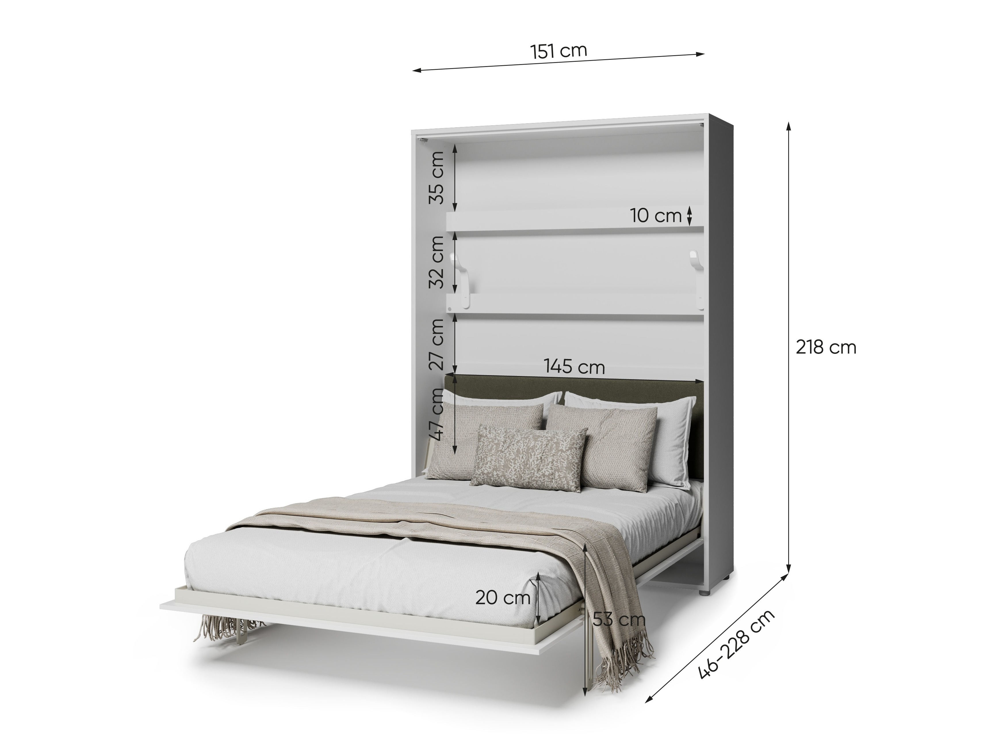 Cama plegable Concept Lenart XV (Art 82630)