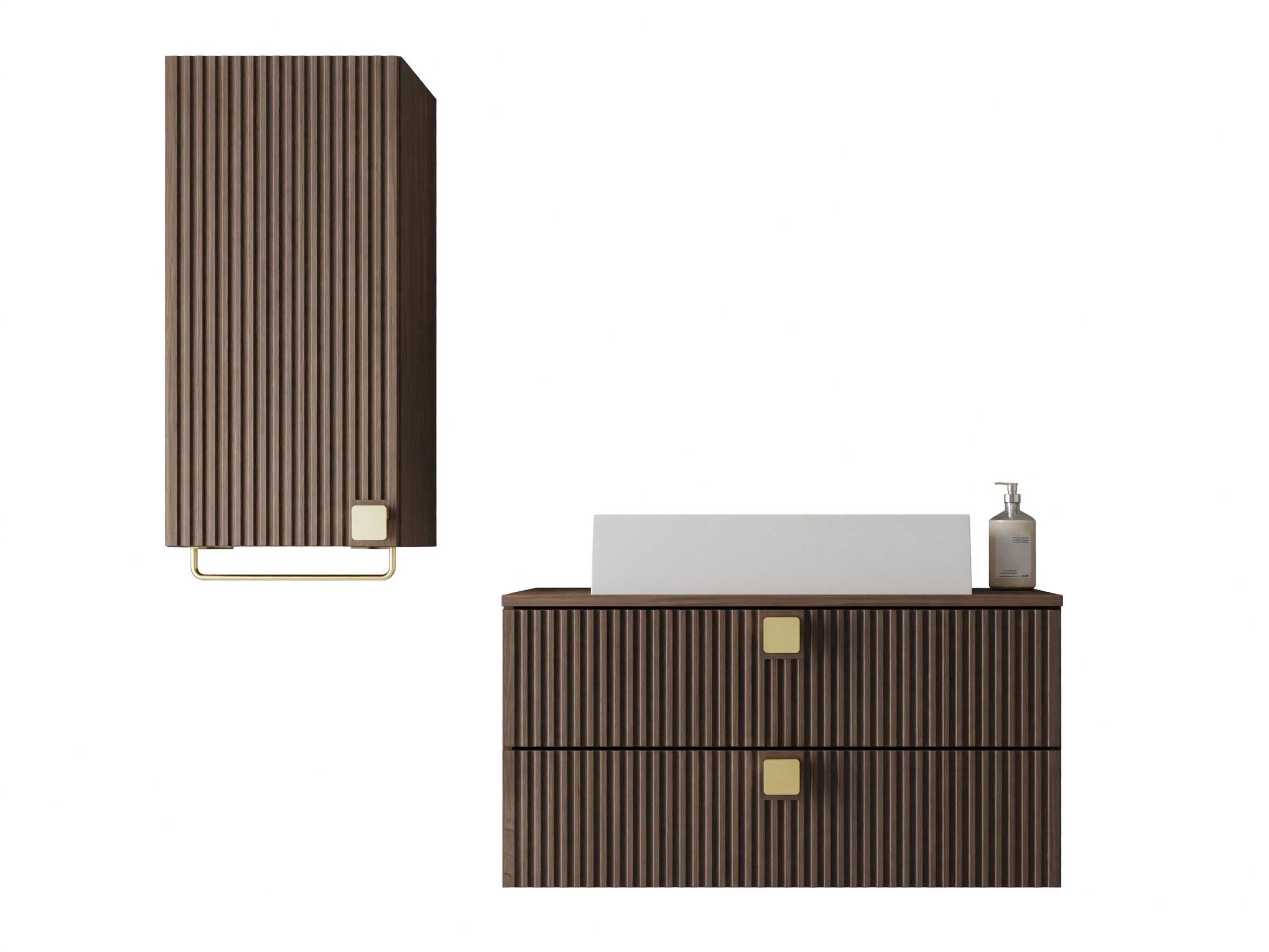 Conjunto de mueble de baño Gratal IV