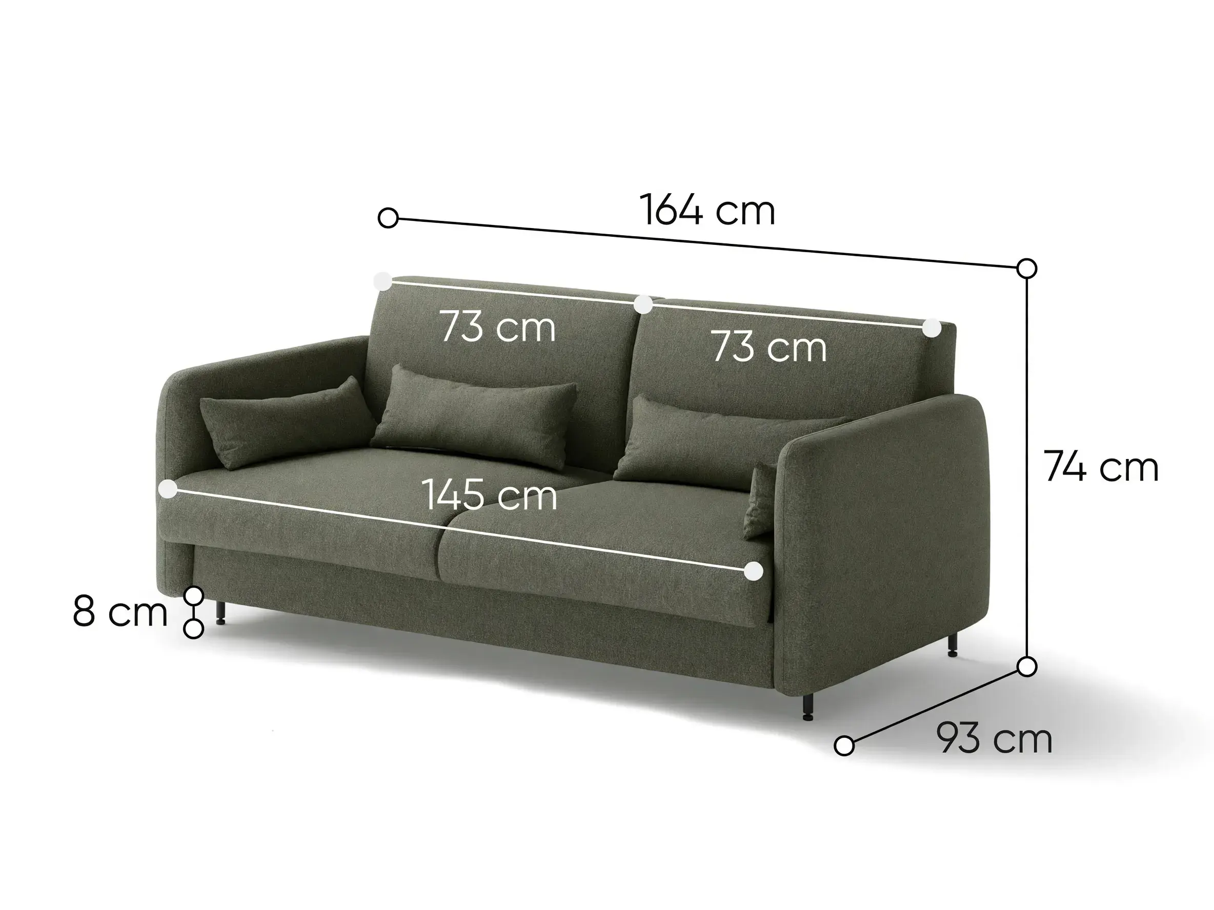 Cama plegable Concept Lenart XV (Art 82630)
