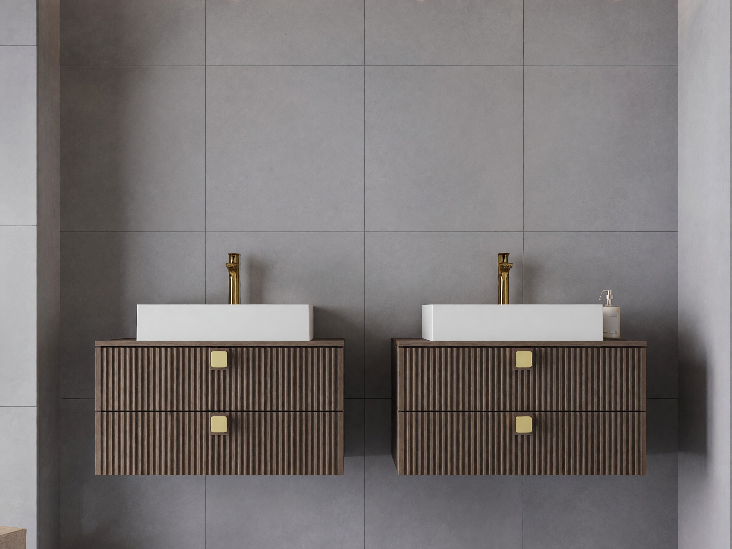 Conjunto de mueble de baño Odecato 102