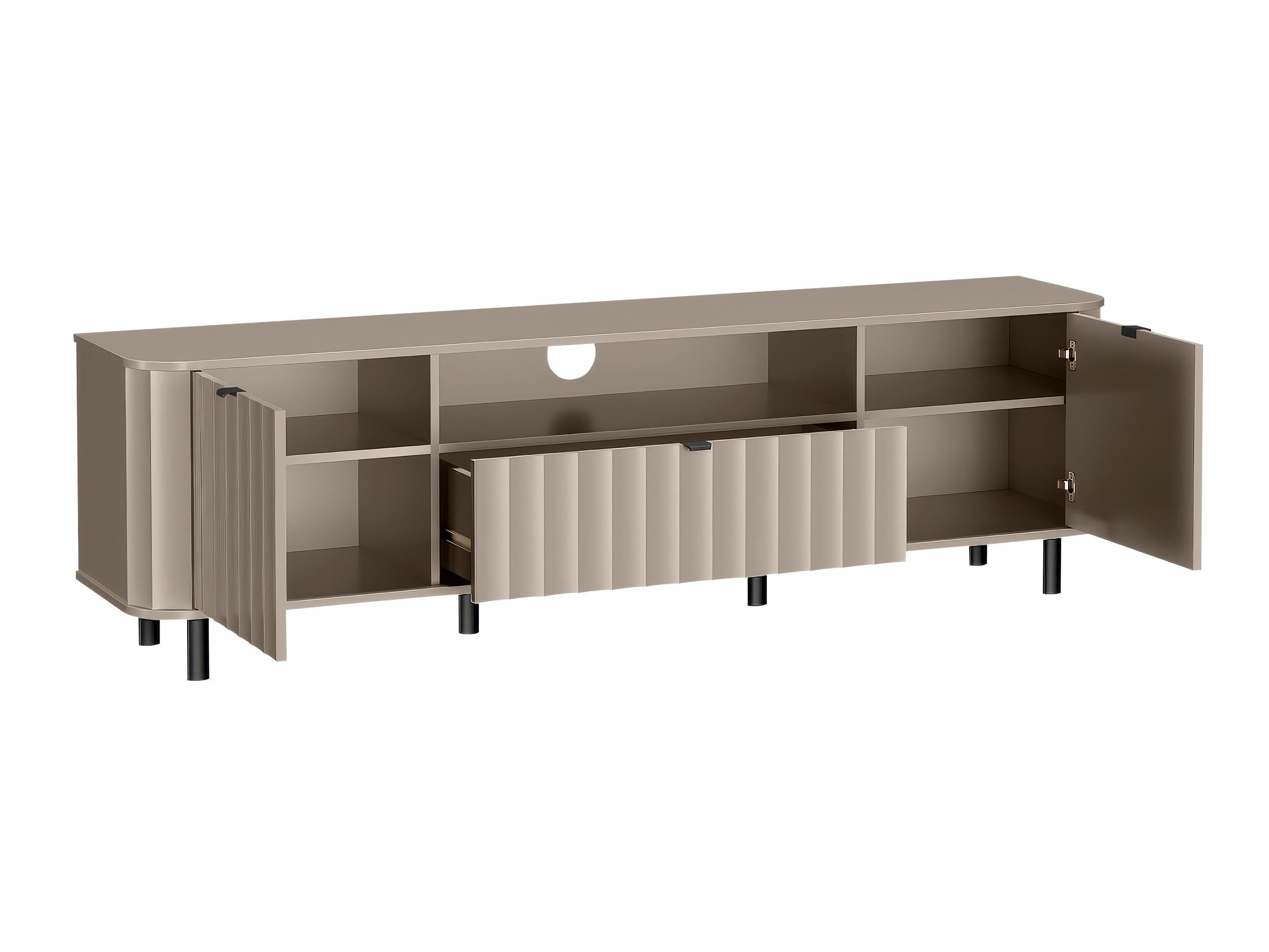 Conjunto de salón Larala 110 (Beige grisáceo)