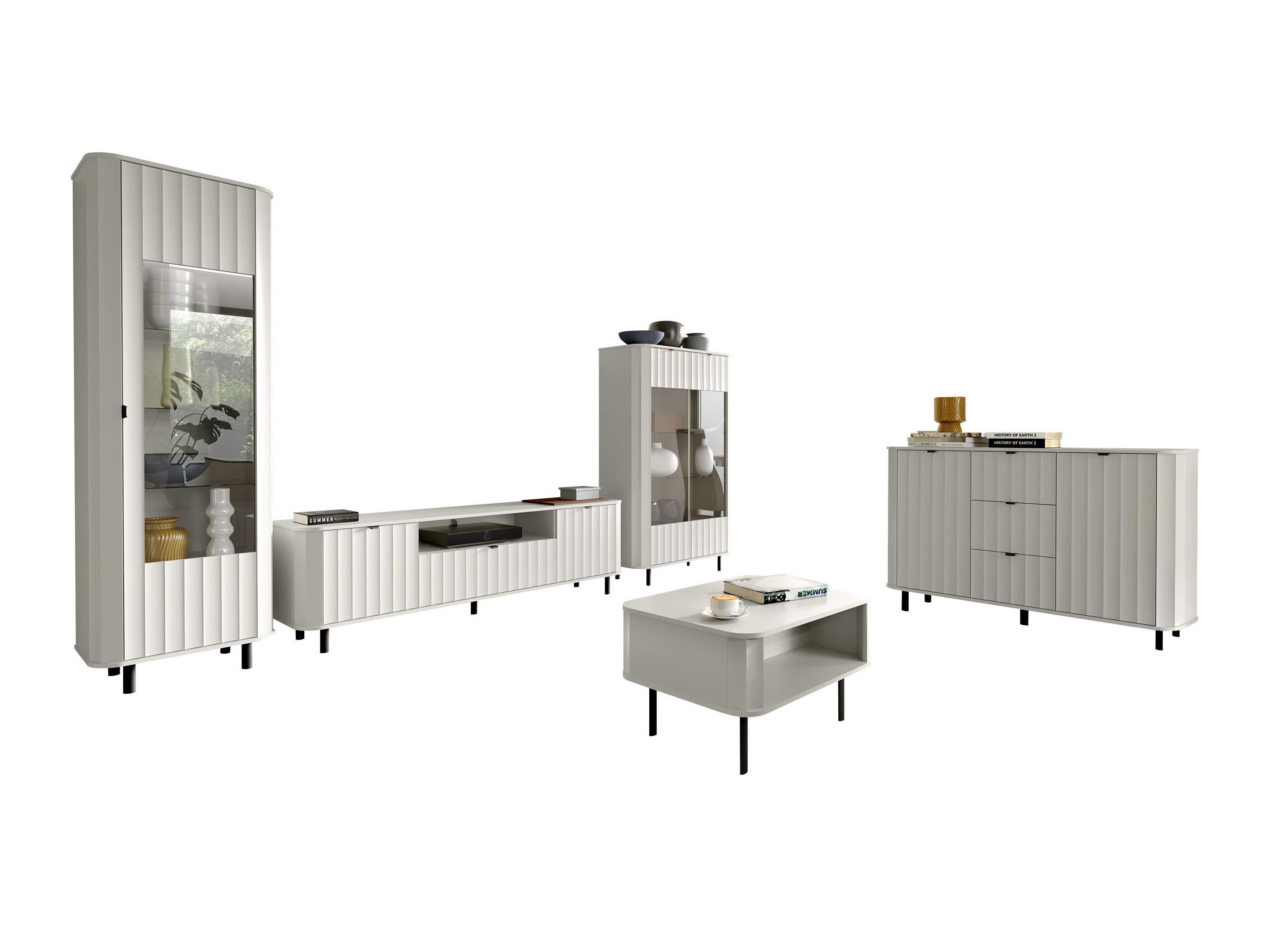 Conjunto de salón Larala 110 (Blanco)