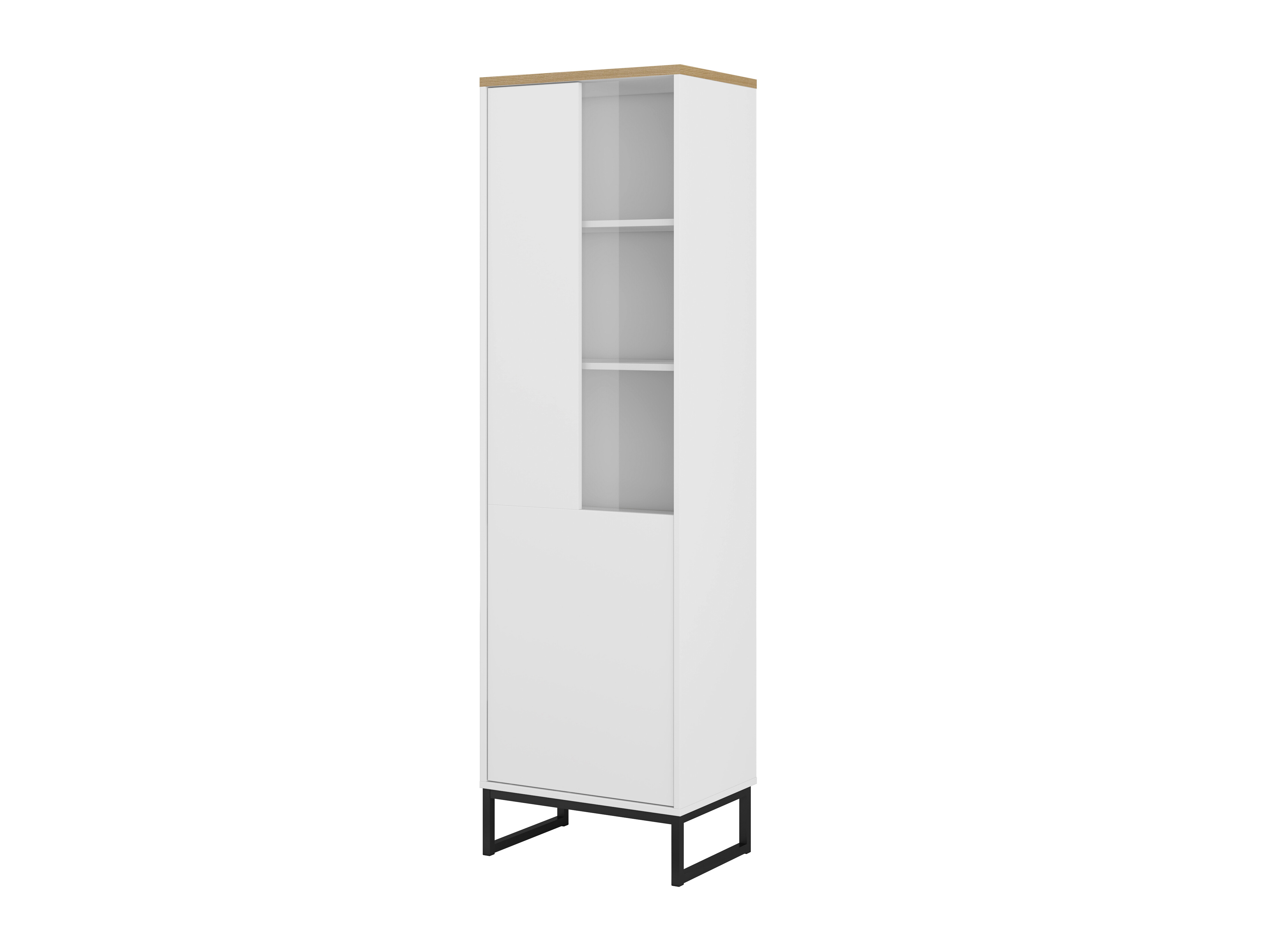 Estantería Camtolo 104 (Blanco + Roble claro)