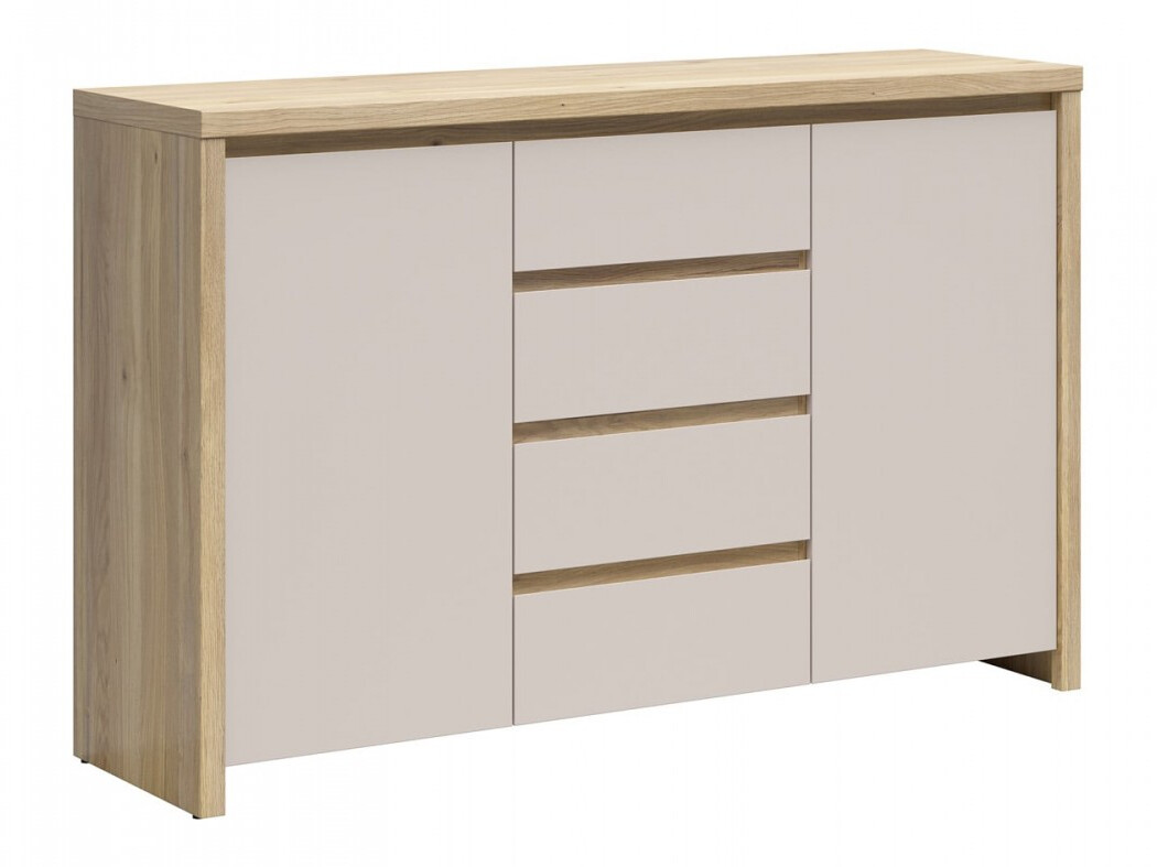 Cómoda Nolroma 103 (Roble + Cachemira)