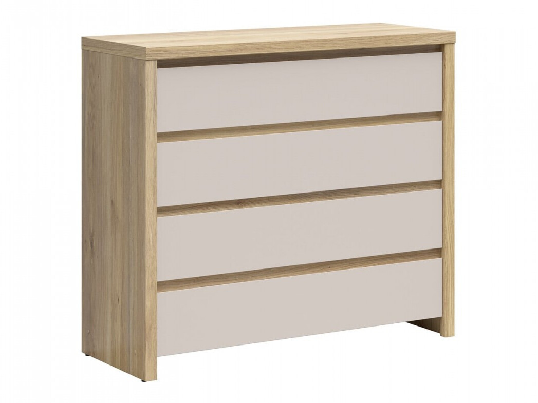 Cómoda Nolroma 105 (Roble + Cachemira)