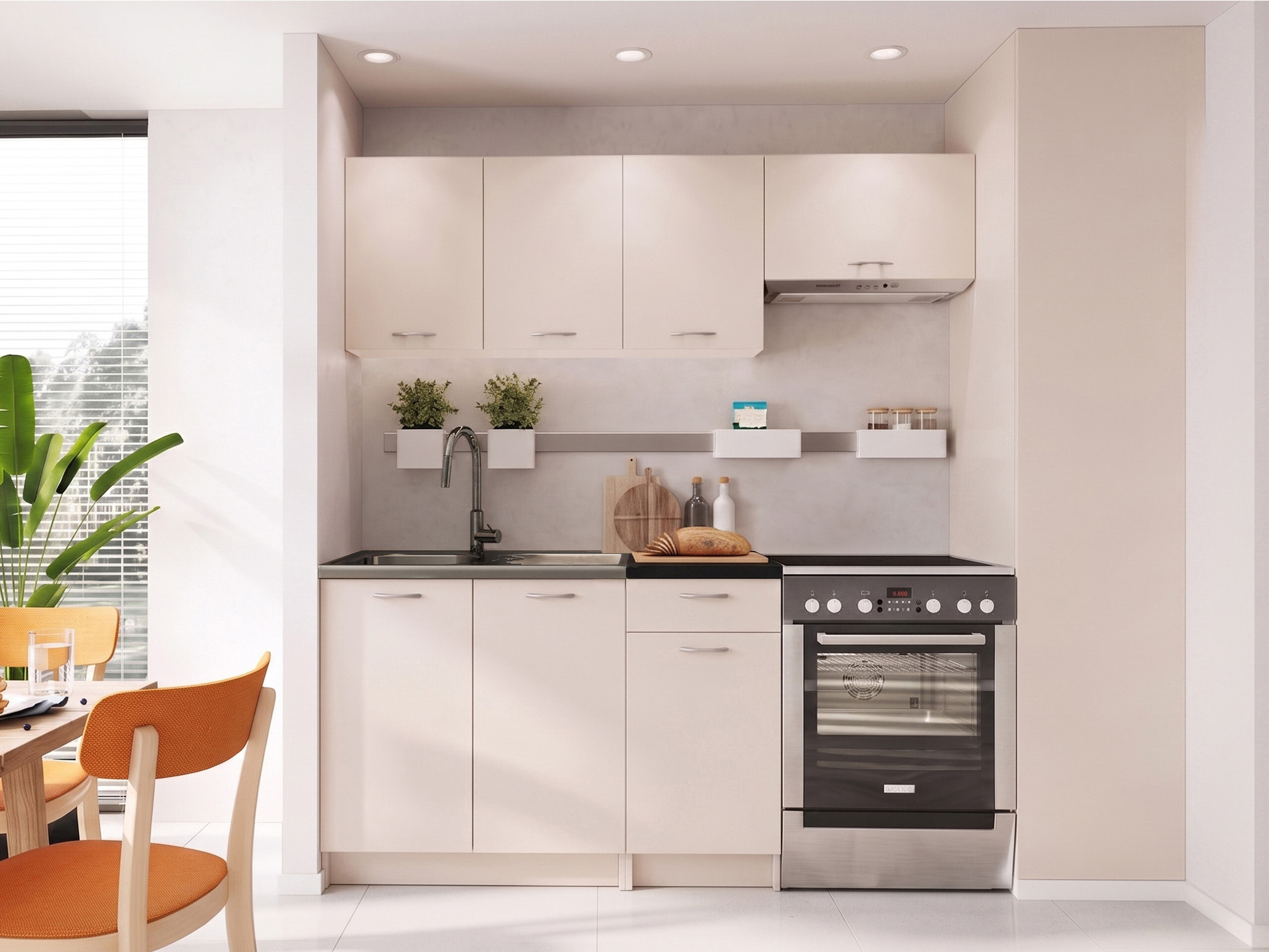 Conjunto de cocina Ota (Cachemira + Negro)