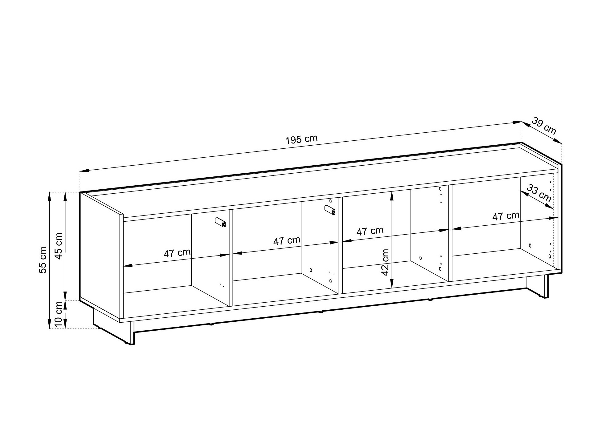 Mueble TV SP7315