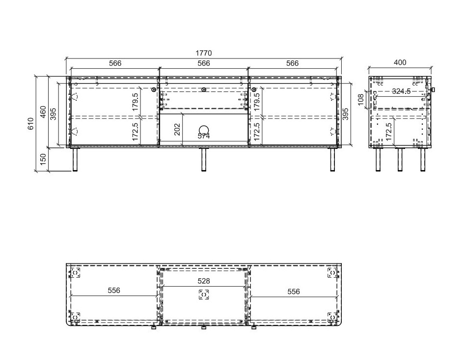 Mueble TV Veldali 103