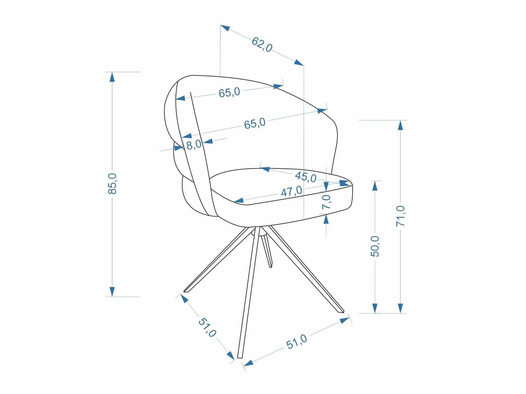 Silla Houston 2224 (Amicasa 02)