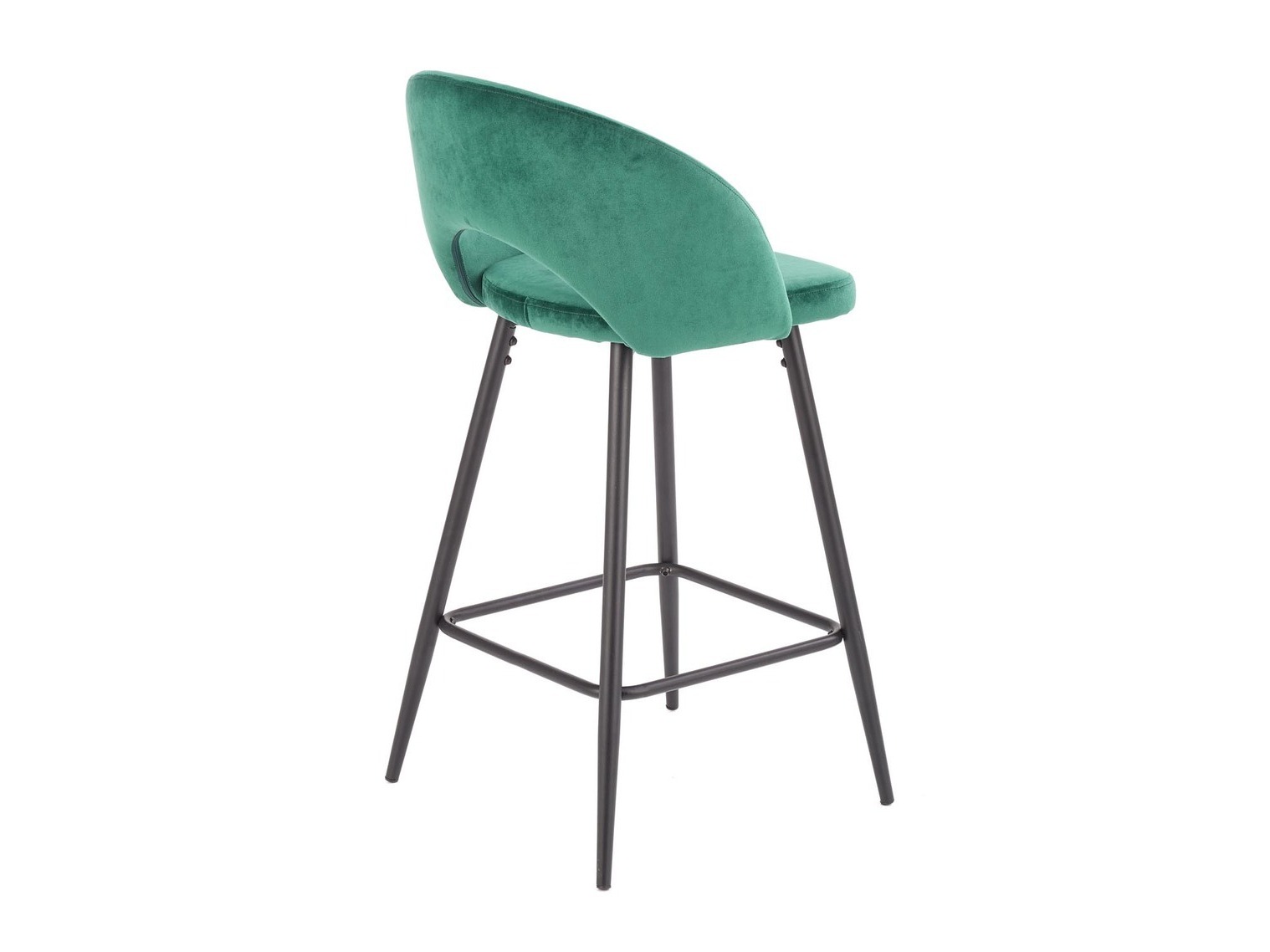 Taburete alto Houston 881 (Verde oscuro + Negro)