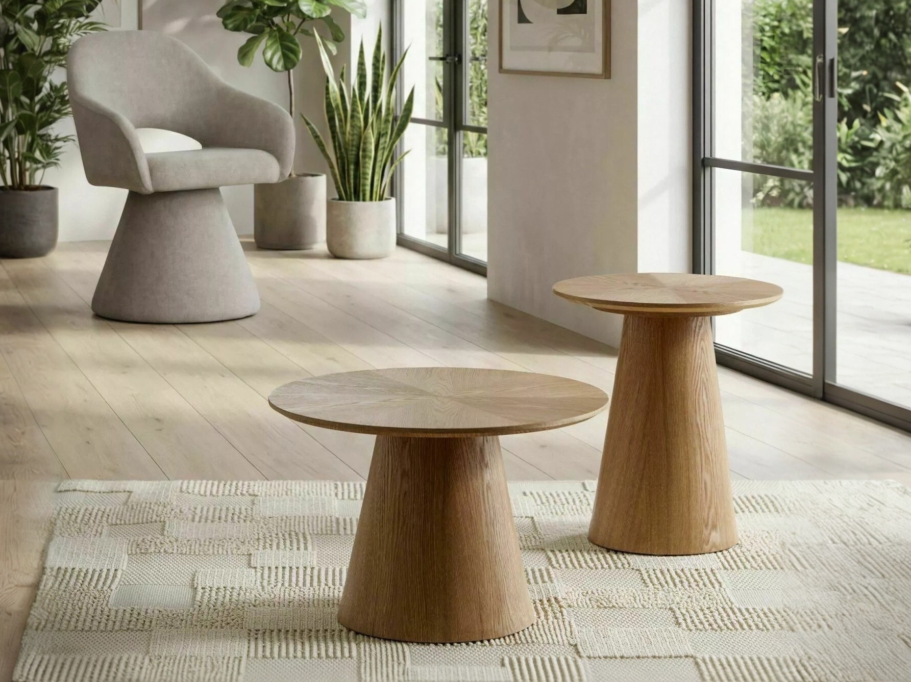 Mesa de centro Detroit 1066 (Roble)