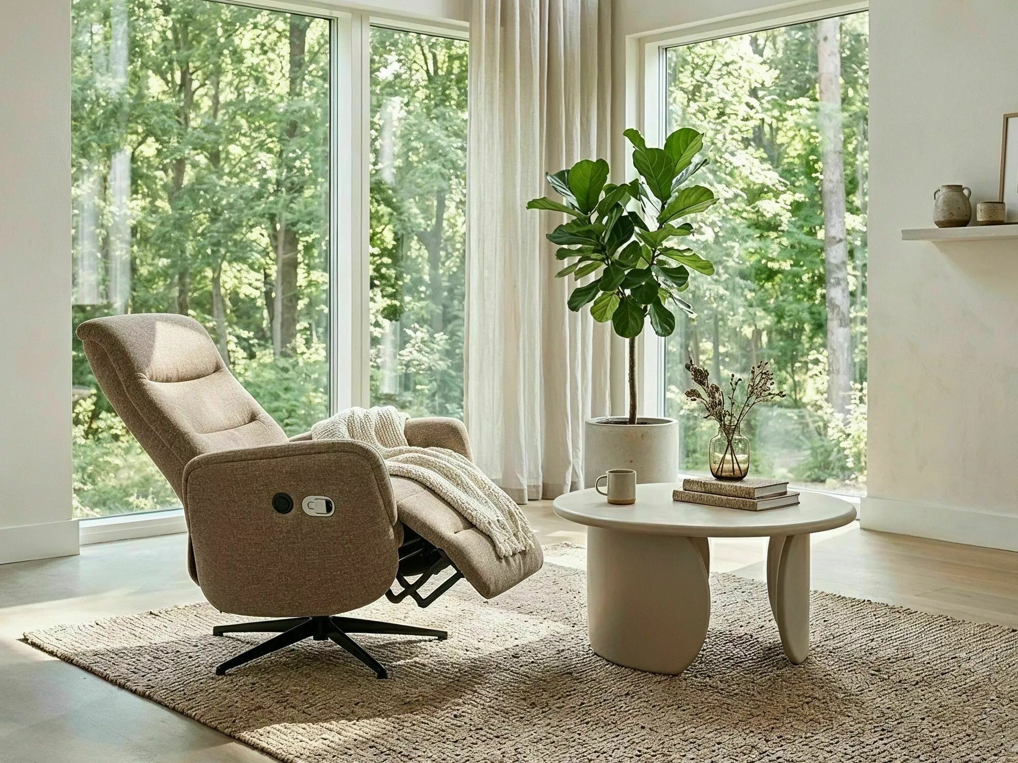 Mesa de centro Detroit 1070 (Beige)