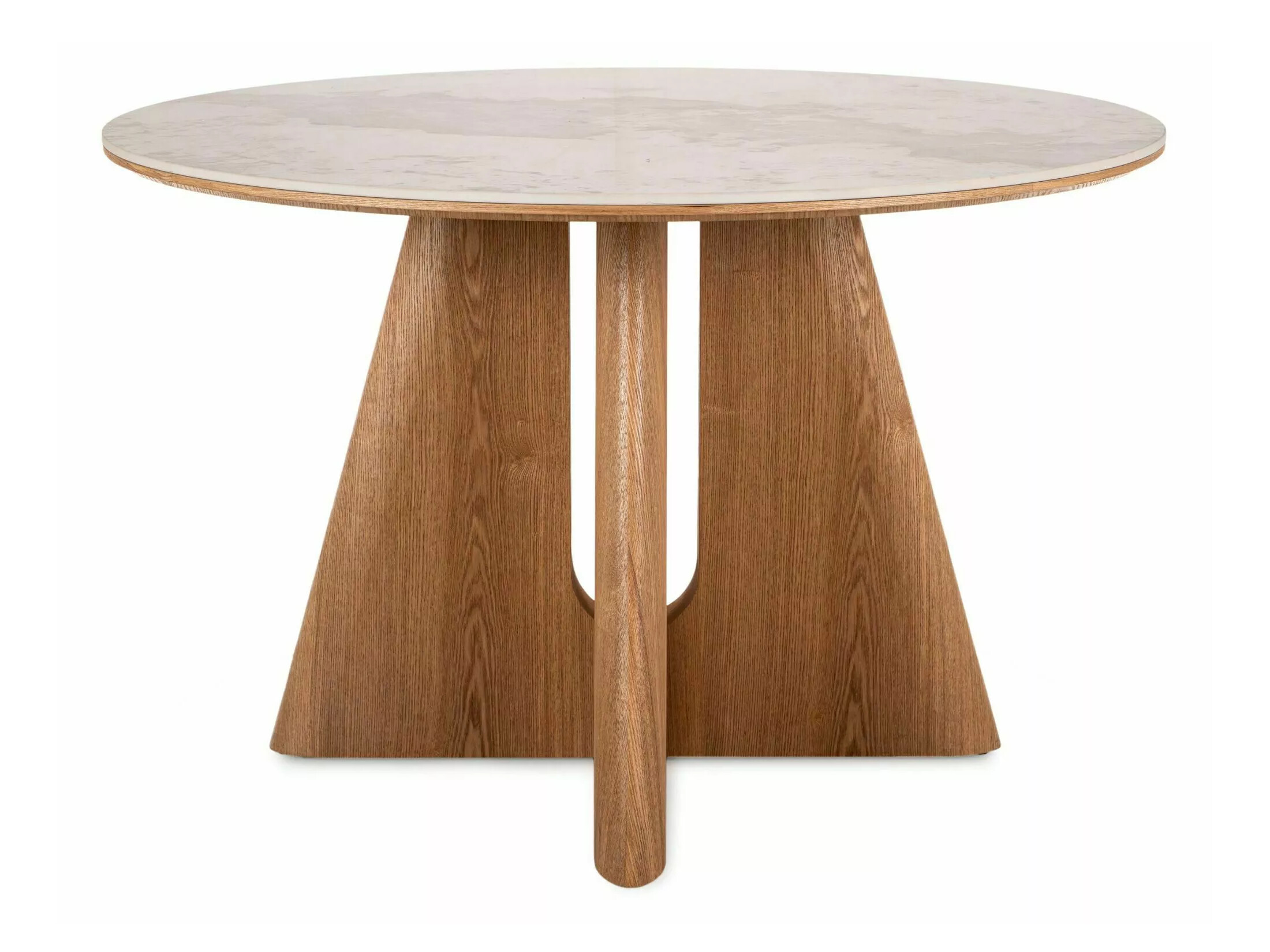 Mesa Detroit 1073 (Motivo de piedra + Roble)