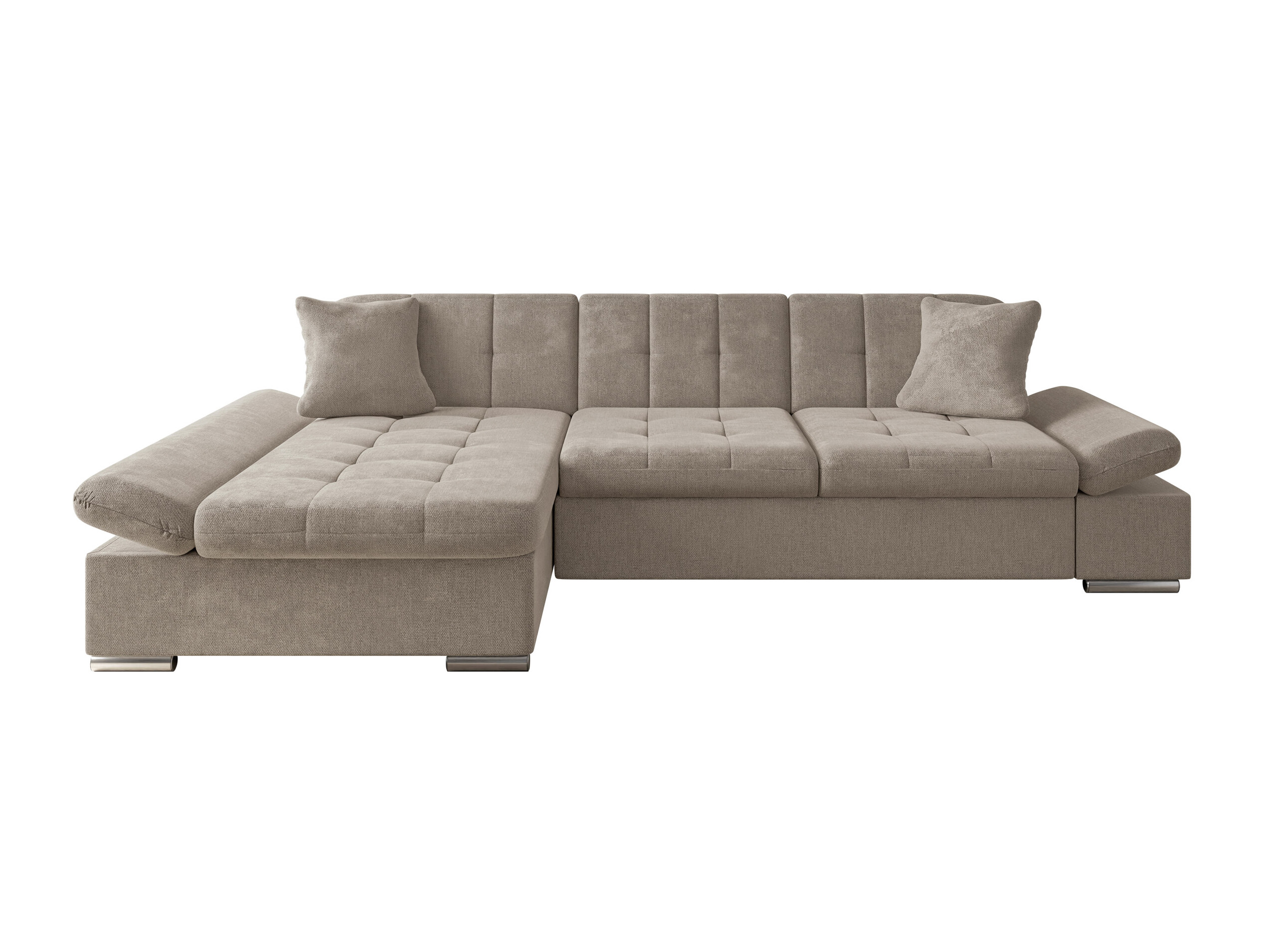 Sofá rinconero Comfivo Sanitas I (Spirit Taupe)