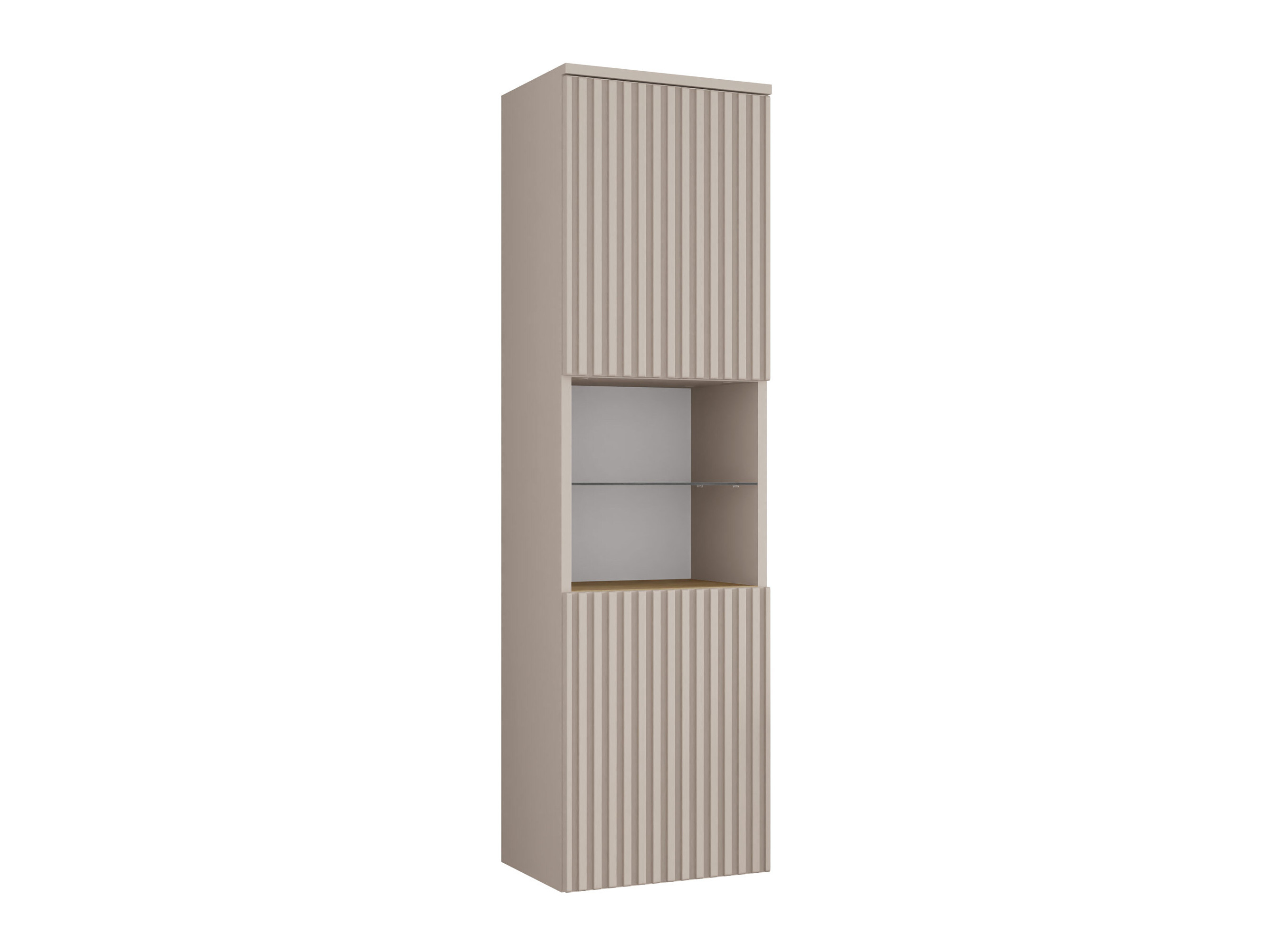Armario colgante para baño Nauta (Cachemira + Roble Cremona)