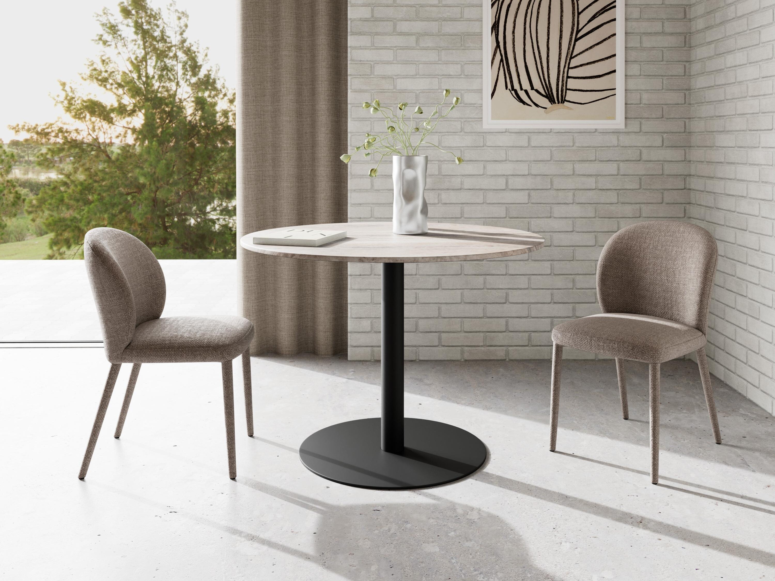 Silla Norsica 1107 (Marrón grisáceo)