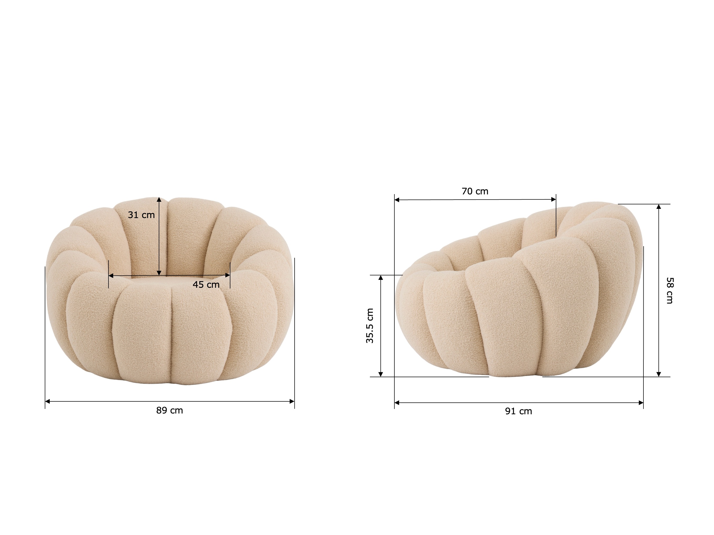 Sillón Comfivo Luxas