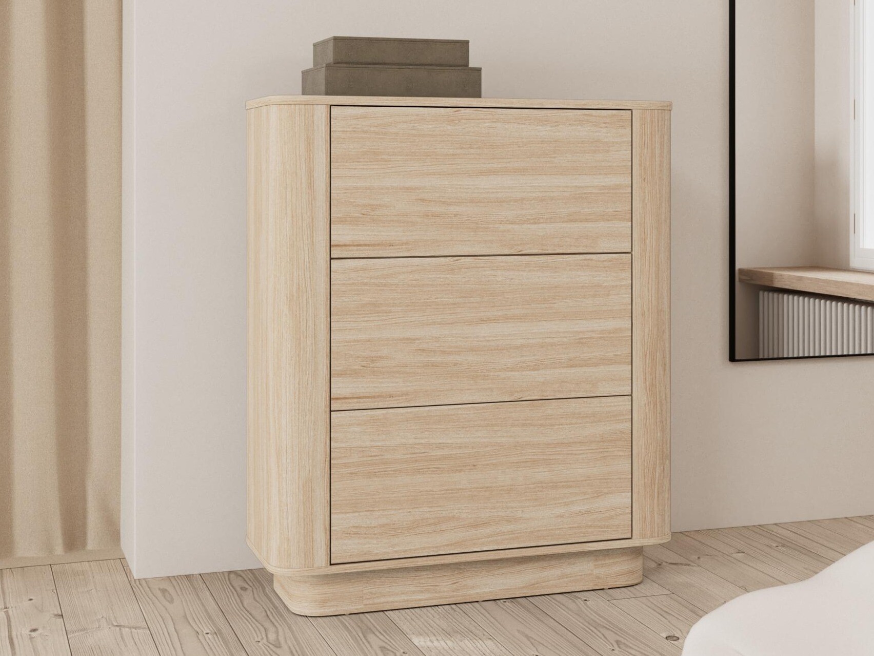 Cómoda Norsica 1108 (Roble claro)