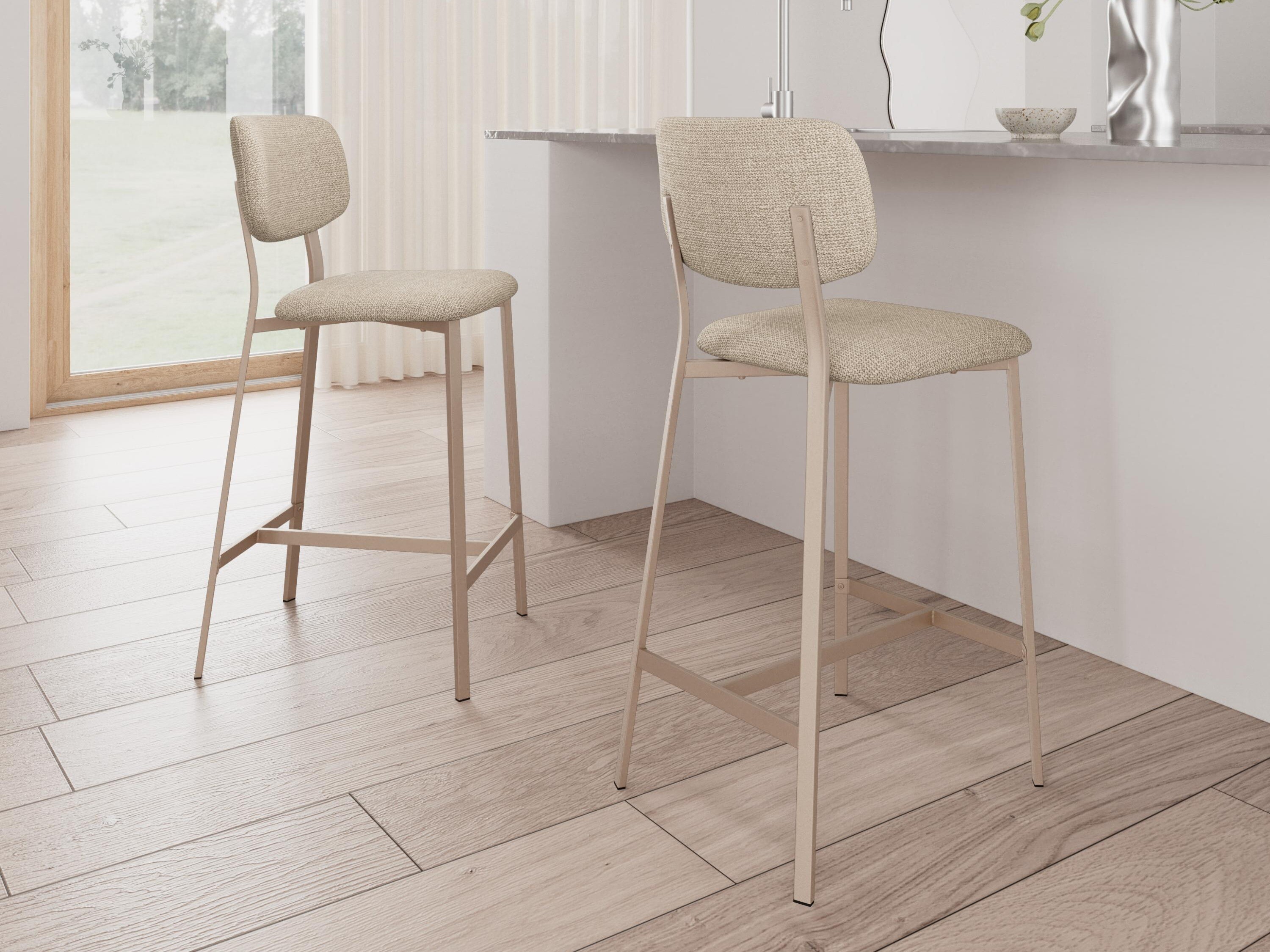 Silla de barra Norsica 1109 (Beige)