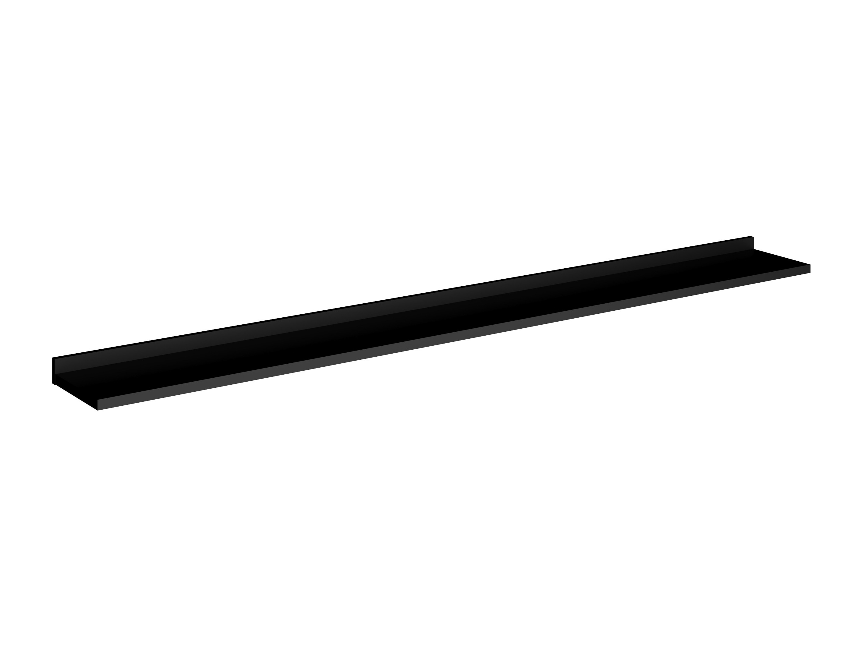 Estantería de pared Talevaro 100 (Negro)