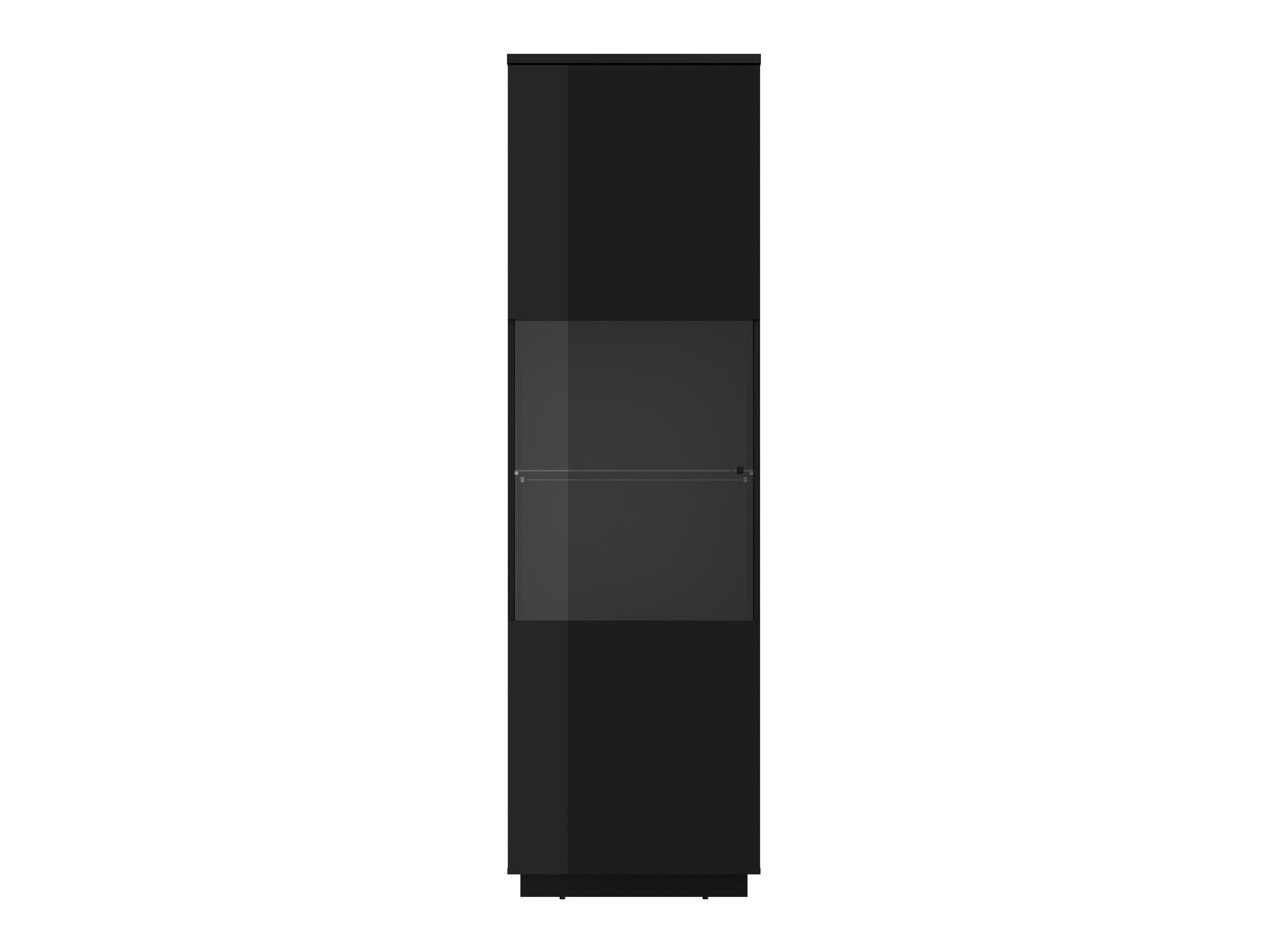 Estantería Talevaro 101 (Negro + Negro brillante)