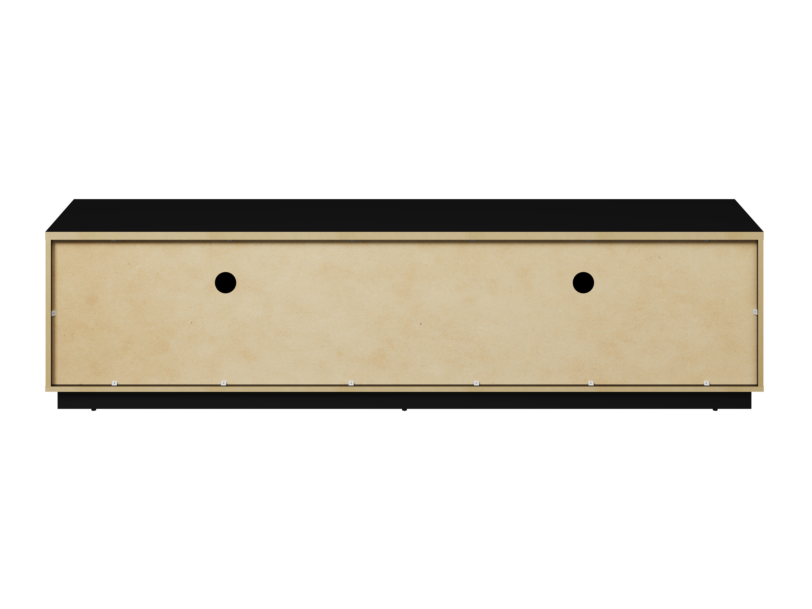 Mueble TV Talevaro 102 (Negro + Negro brillante)