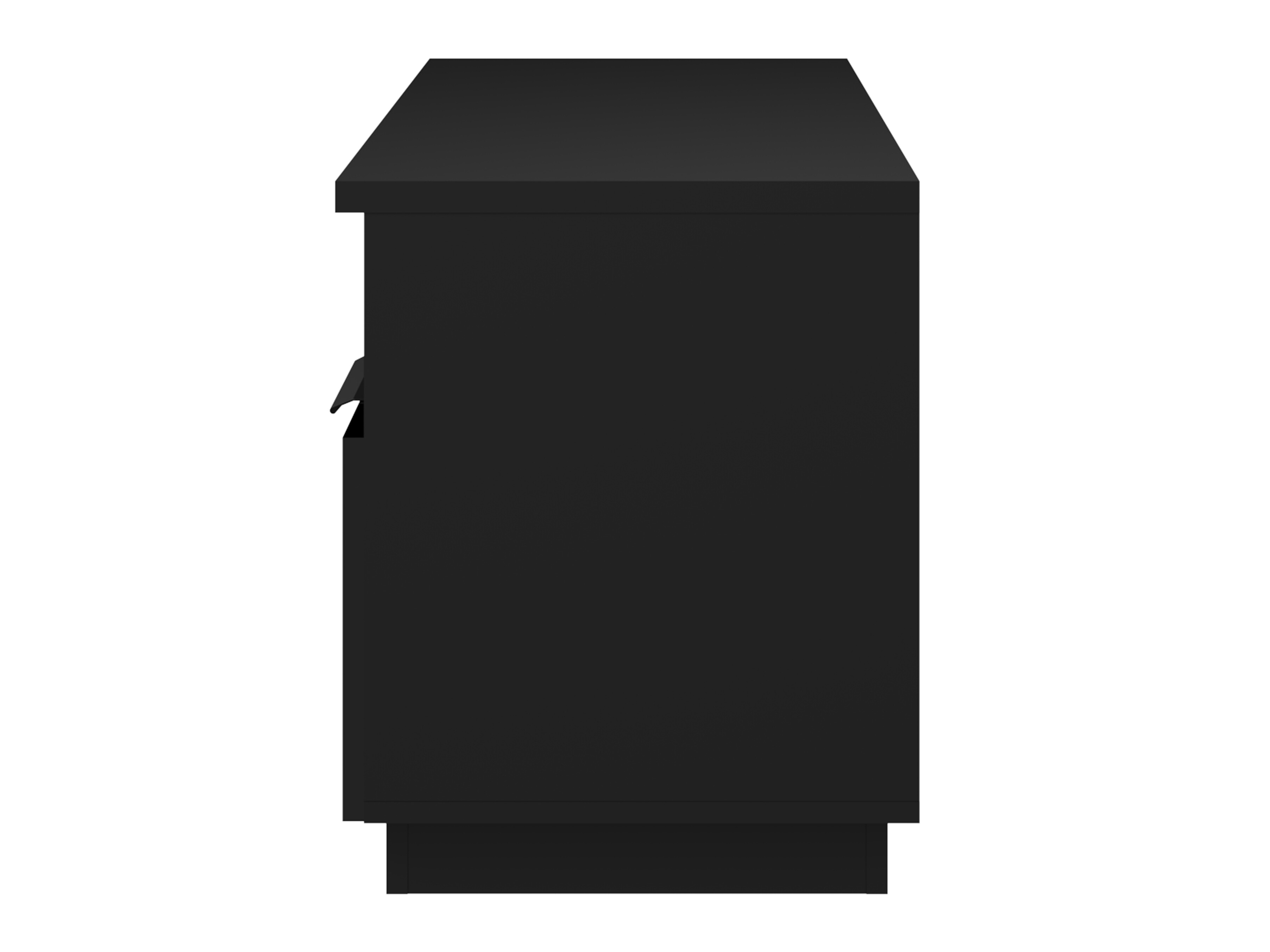 Mueble TV Talevaro 103 (Negro + Negro brillante)