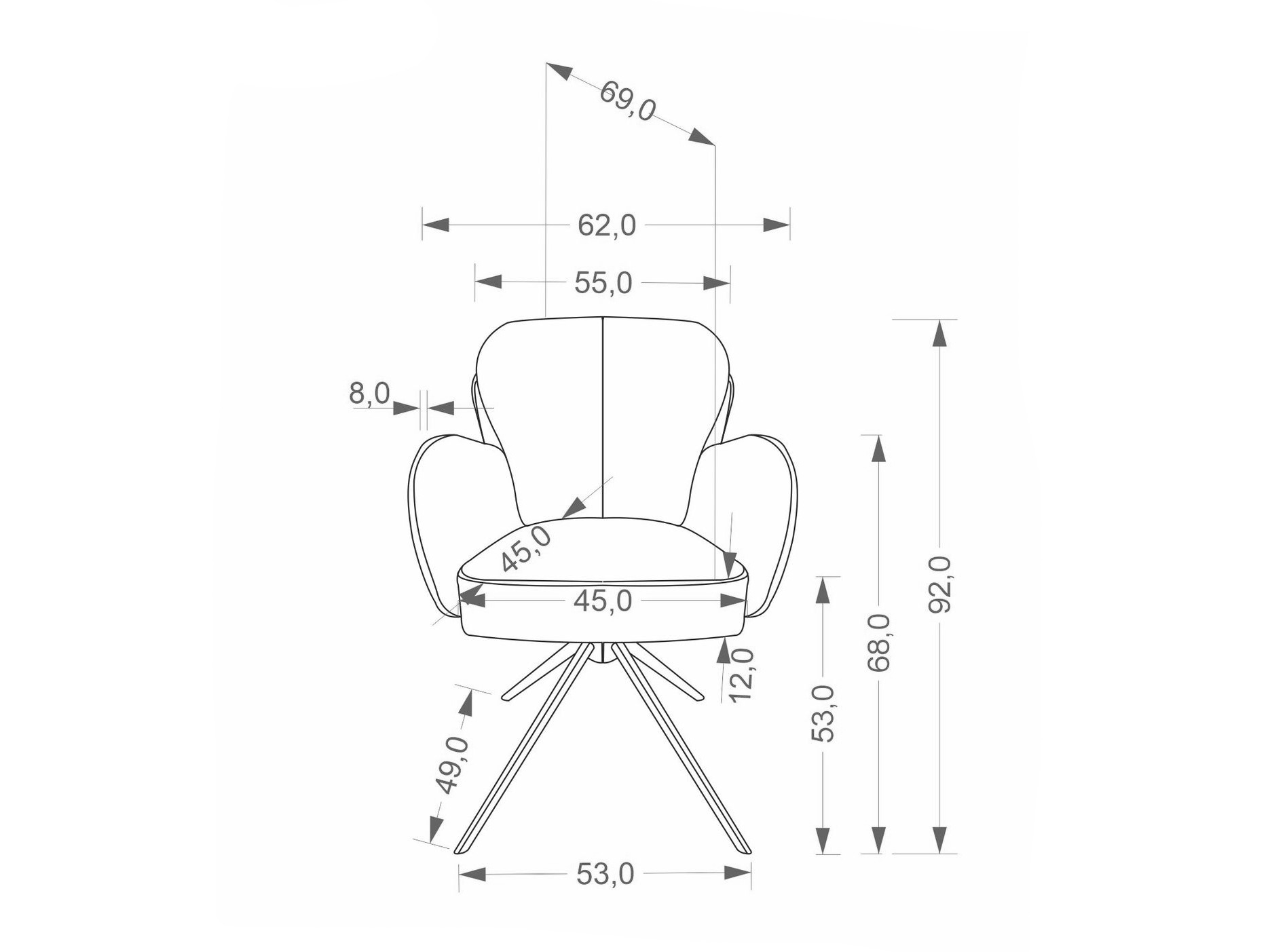Silla Houston 2227