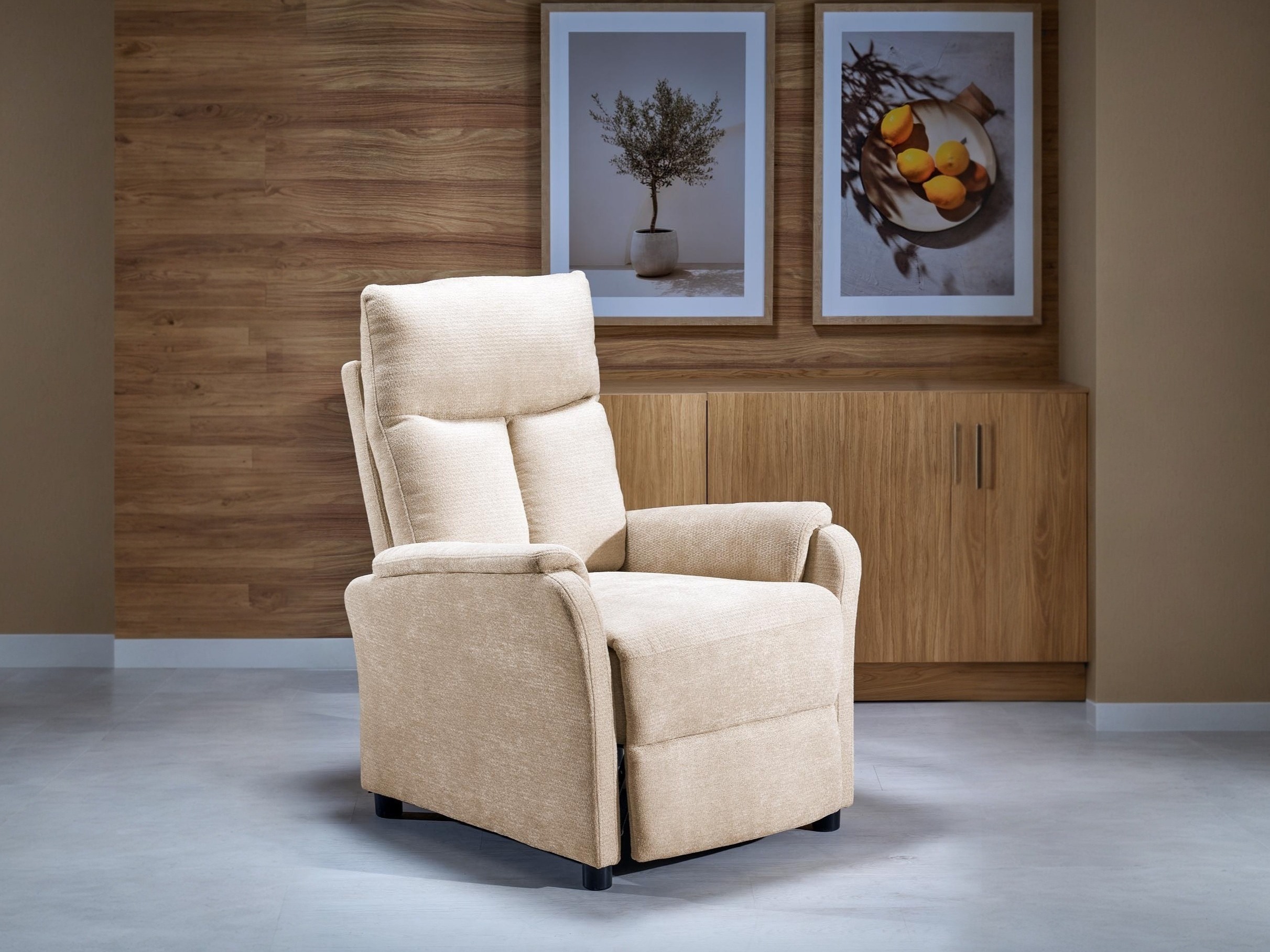 Sillón reclinable Houston 2229 (Beige)