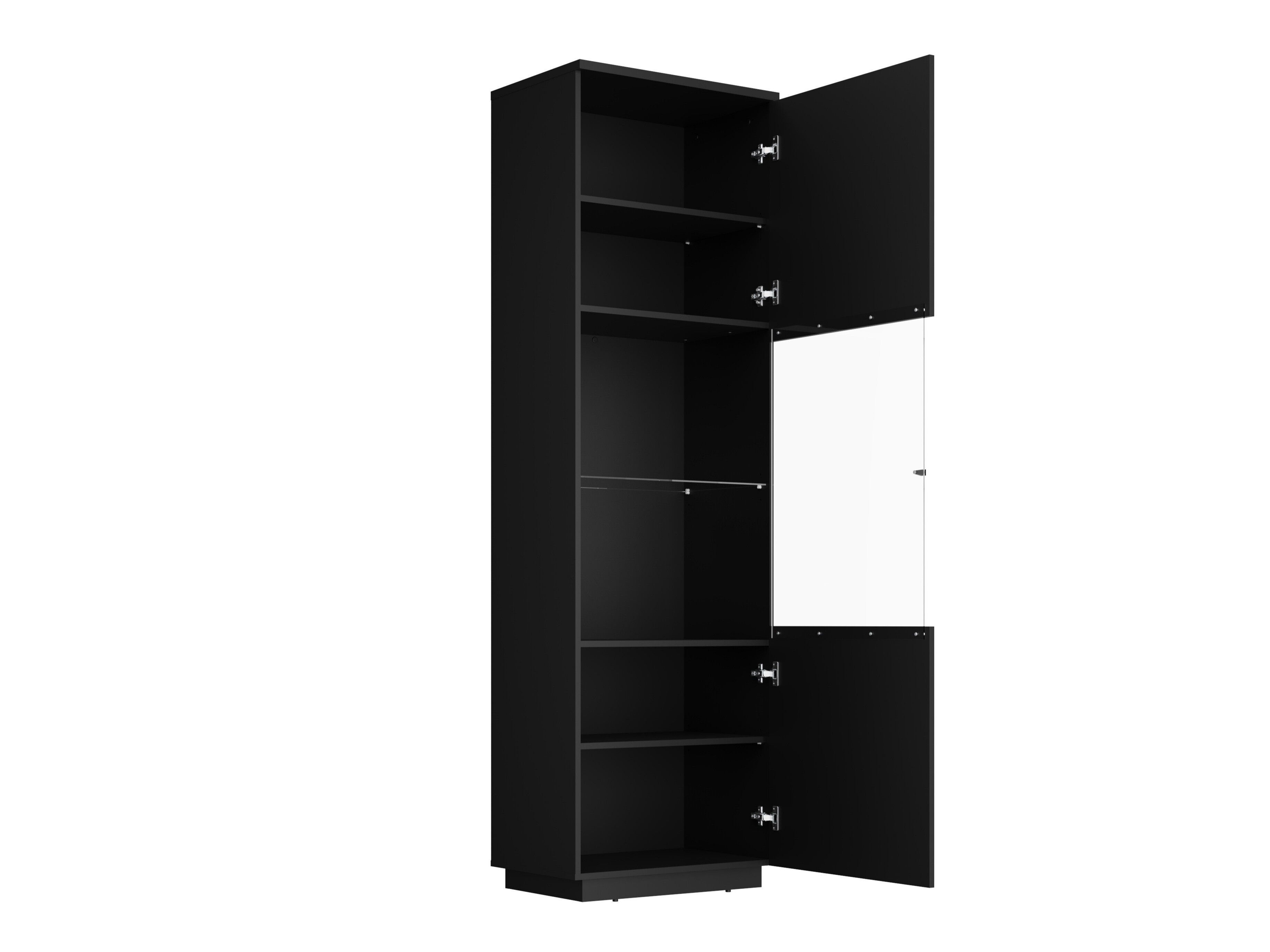 Conjunto de salón Talevaro 106 (Negro + Negro brillante)