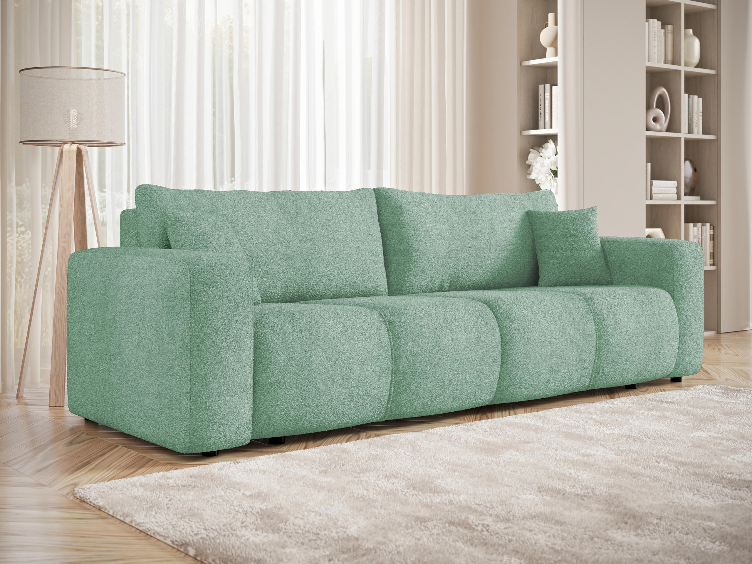 Sofá cama Comfivo Laurus (Coral 55)