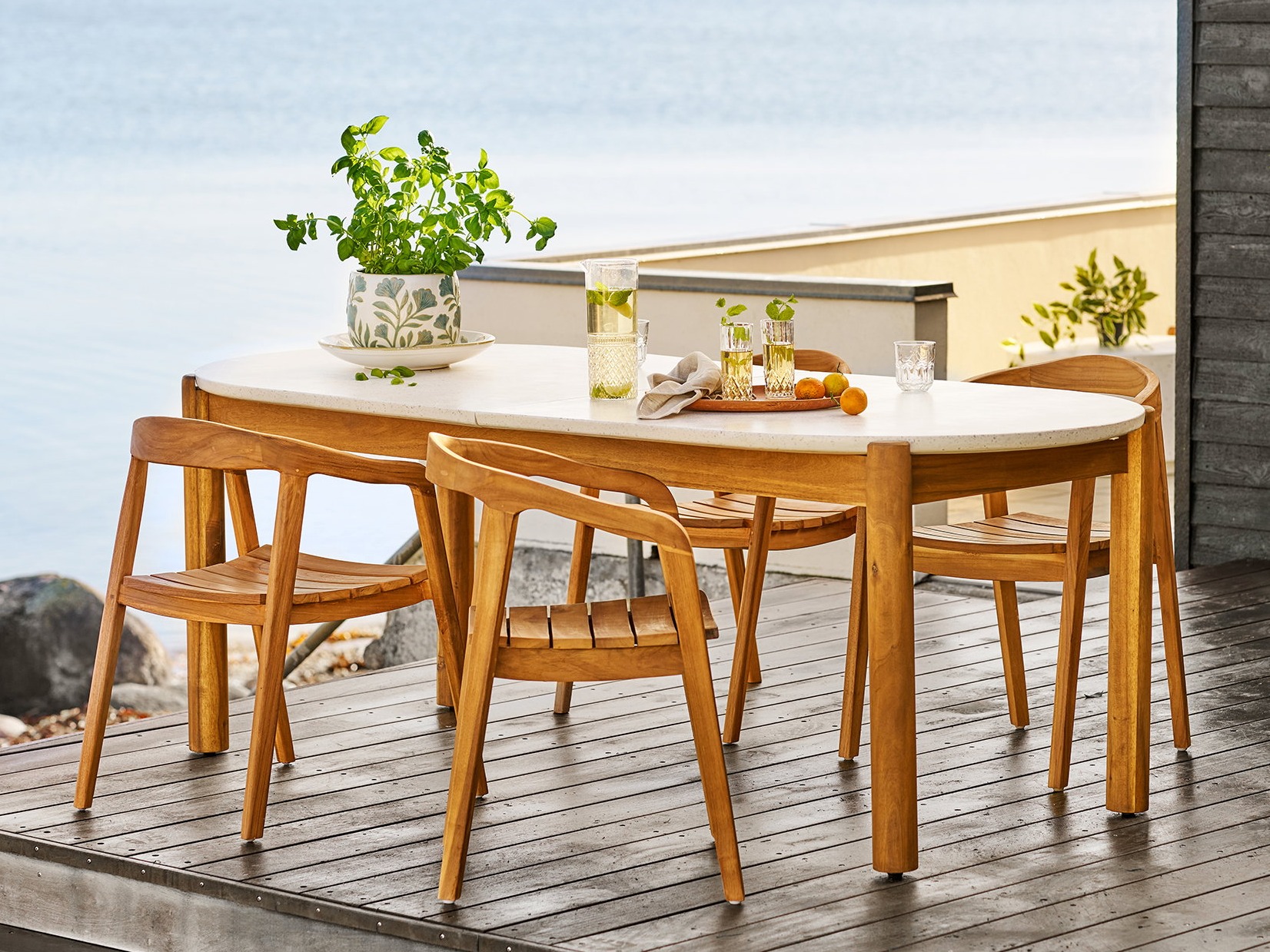 Silla para exterior Brea 397