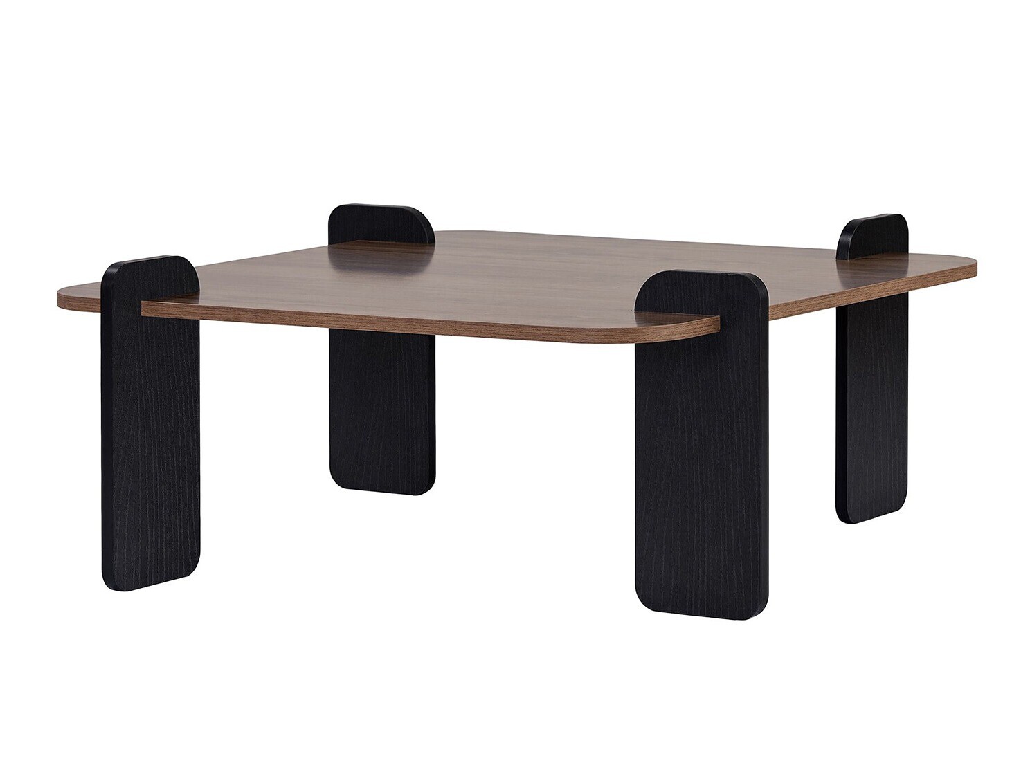 Mesa de centro Novato 169 (Nogal + Negro)