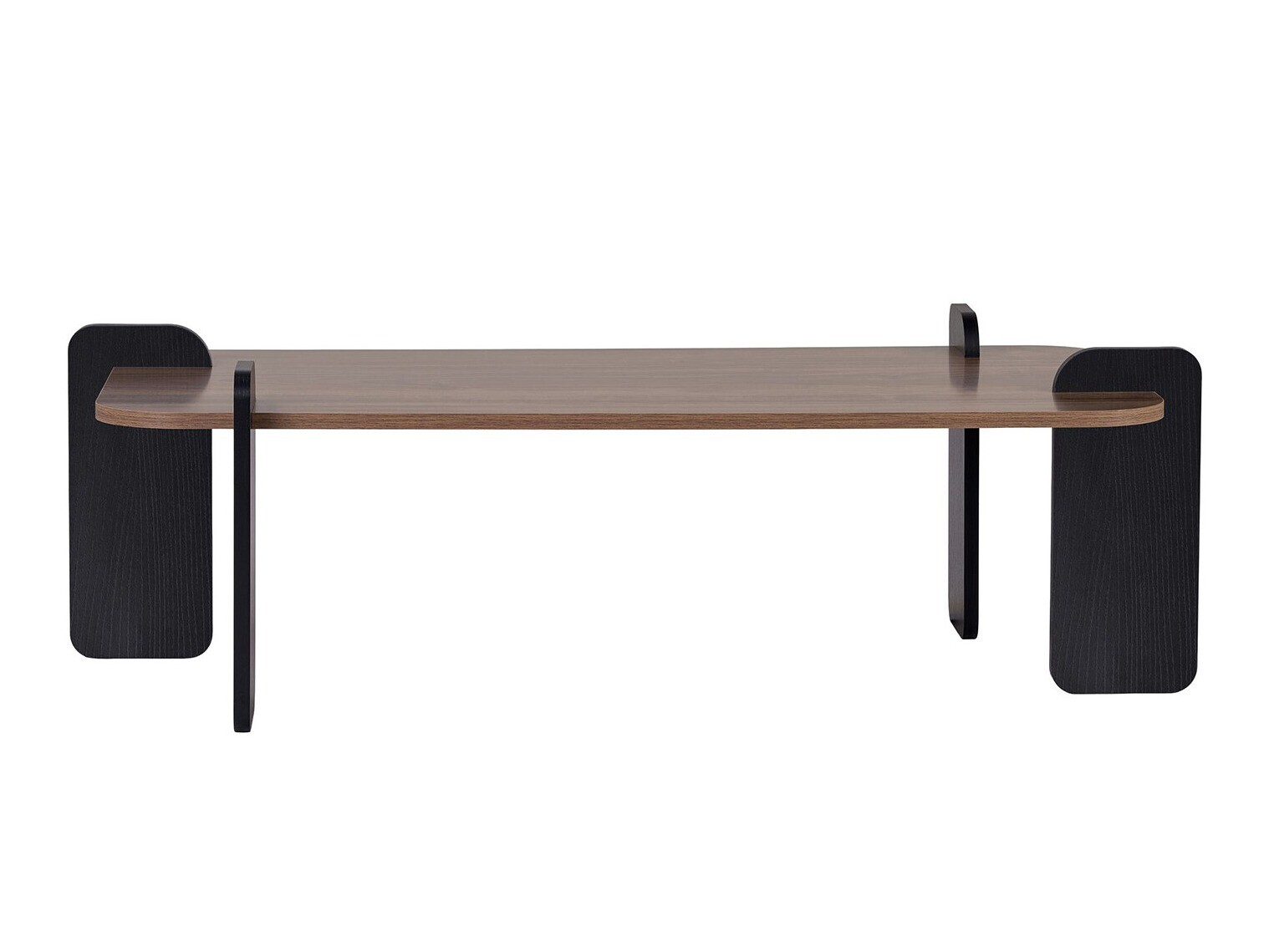 Mesa de centro Novato 170 (Nogal + Negro)