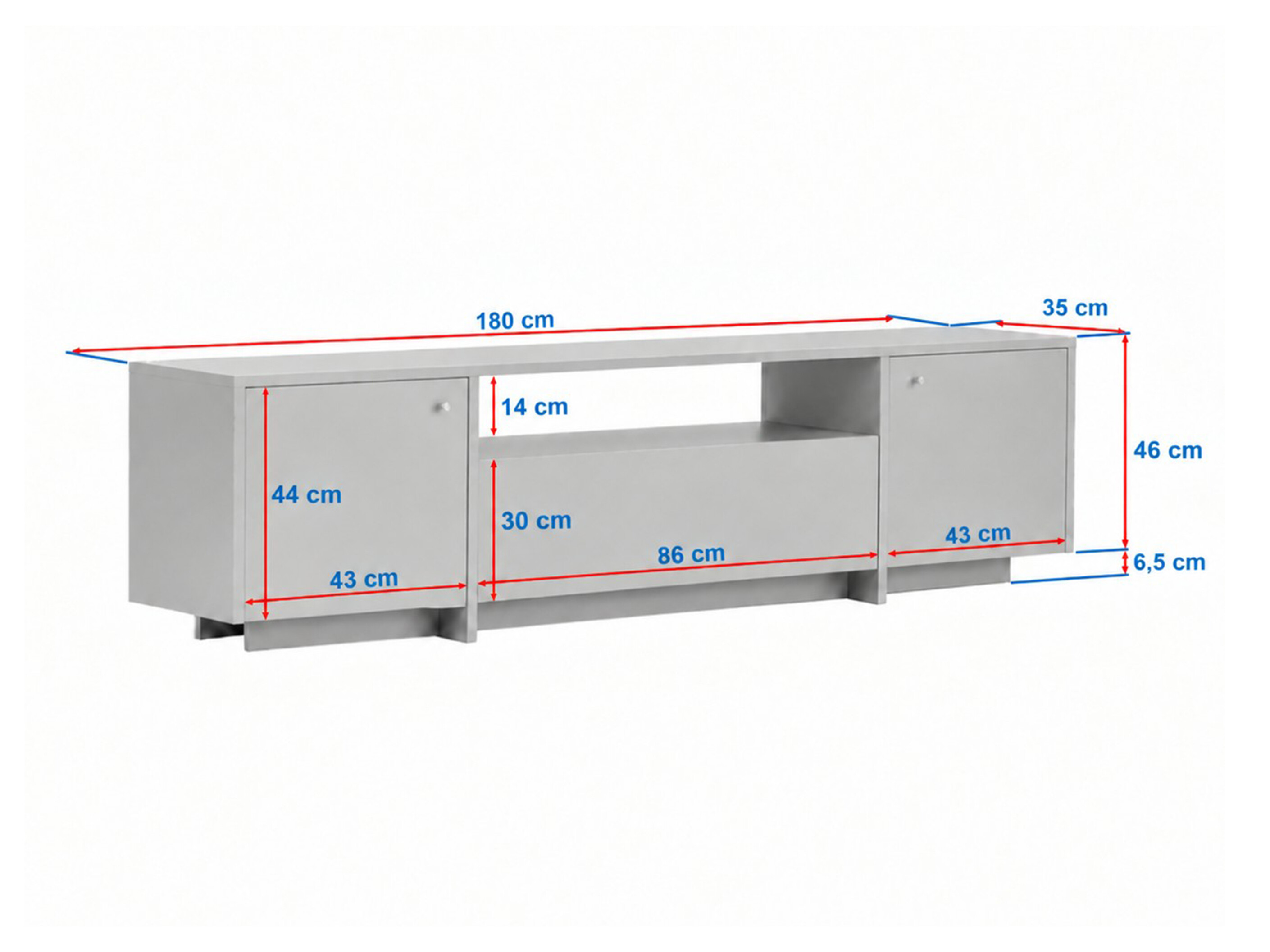 Mueble TV Novato 171 (Pino)