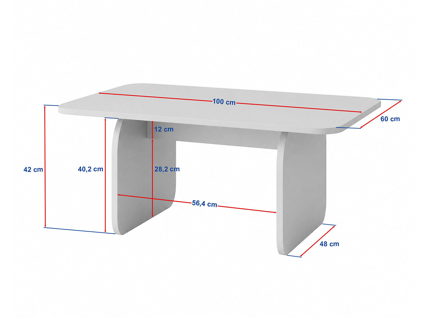 Mesa de centro Novato 179 (Mármol marrón)
