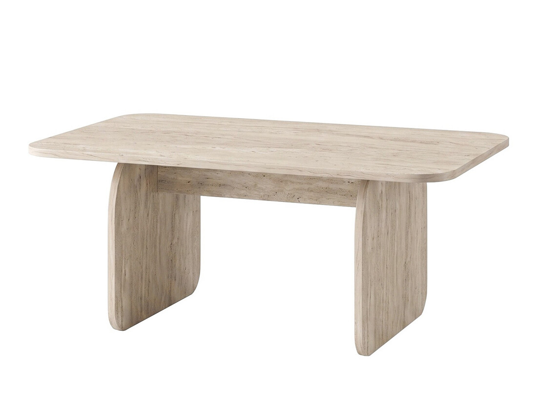 Mesa de centro Novato 179 (Travertino claro)