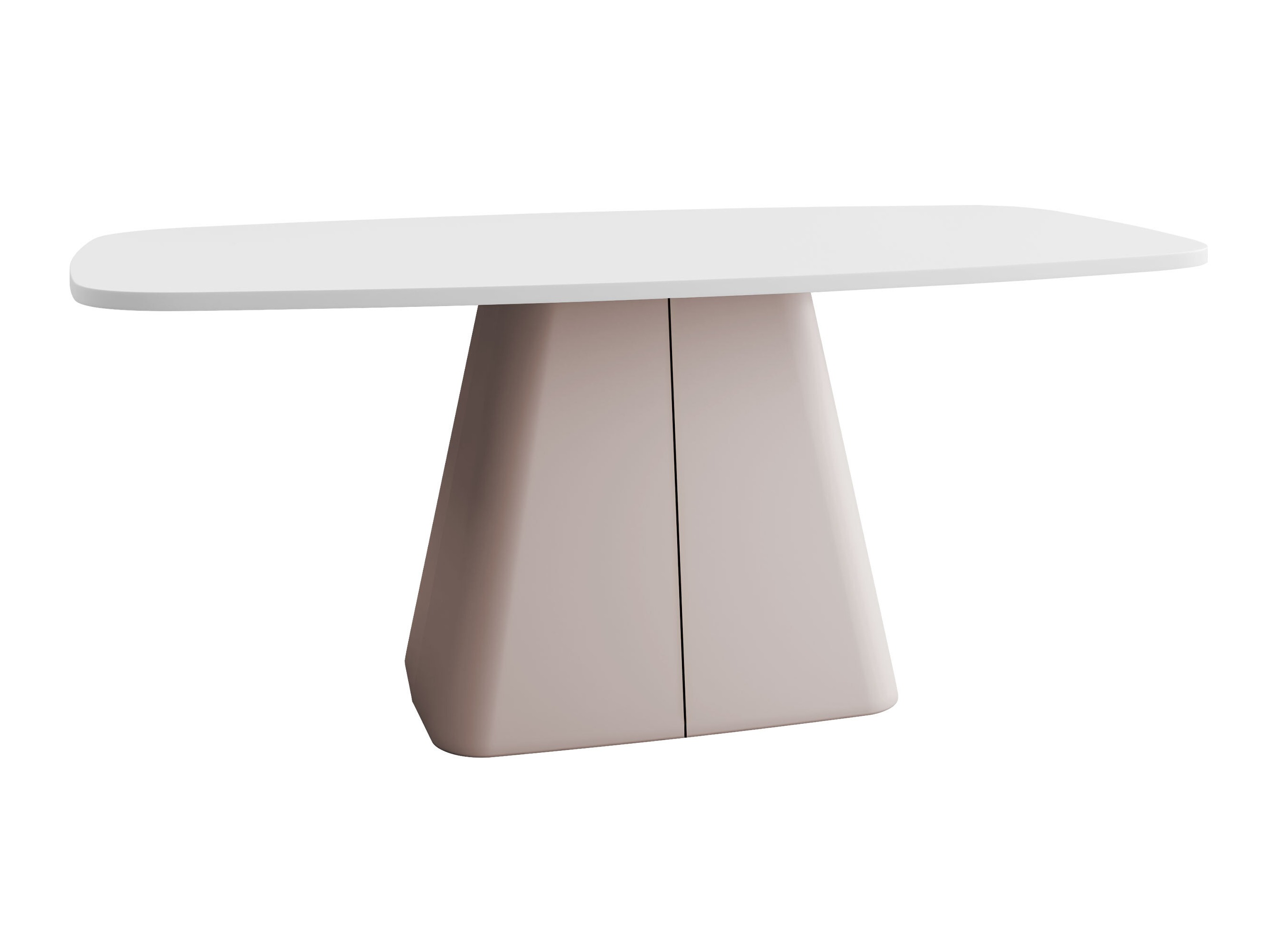 Mesa de centro Oswego 158 (Blanco + Cachemira)