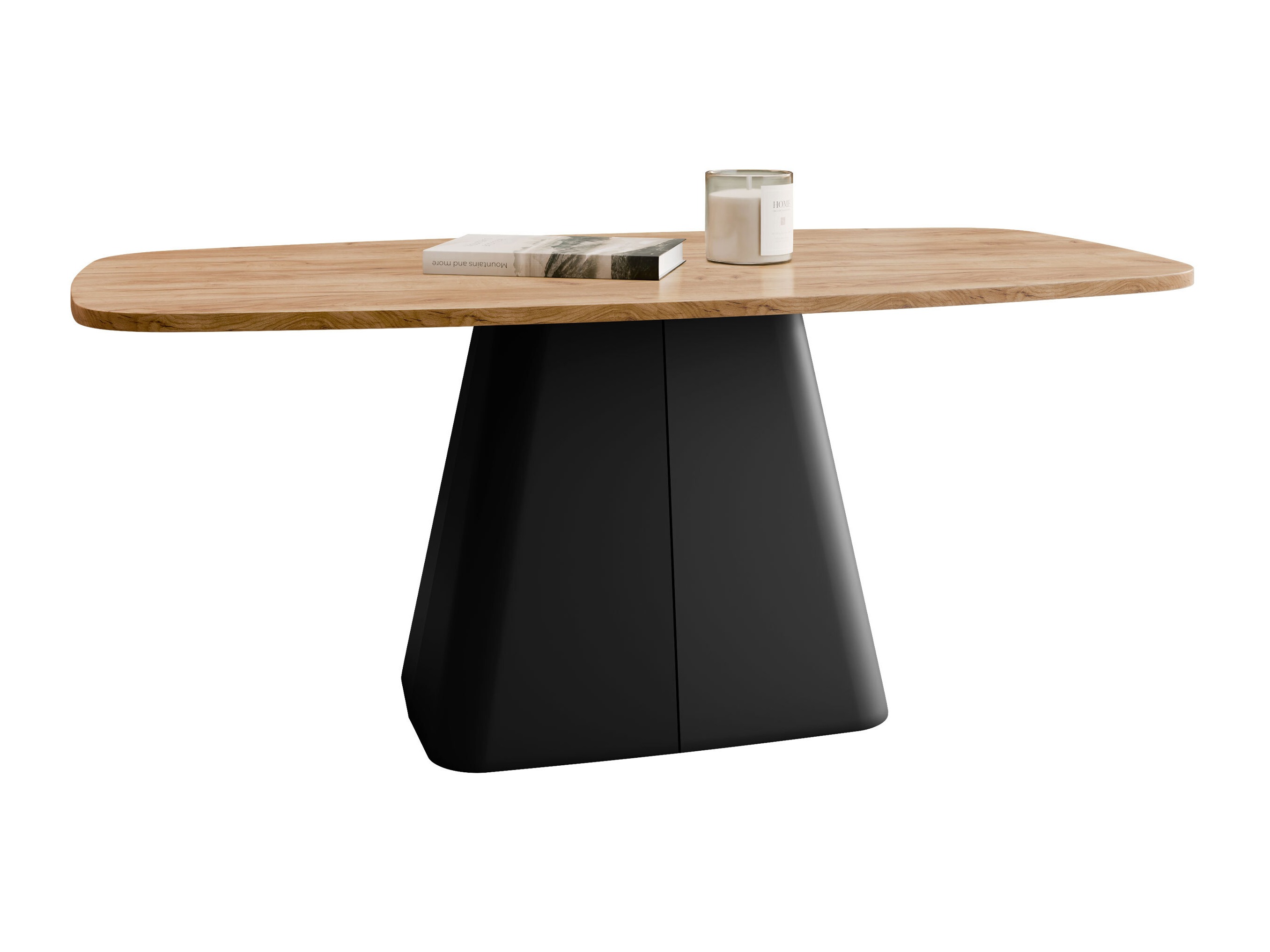 Mesa de centro Oswego 158 (Roble dorado artesanal)