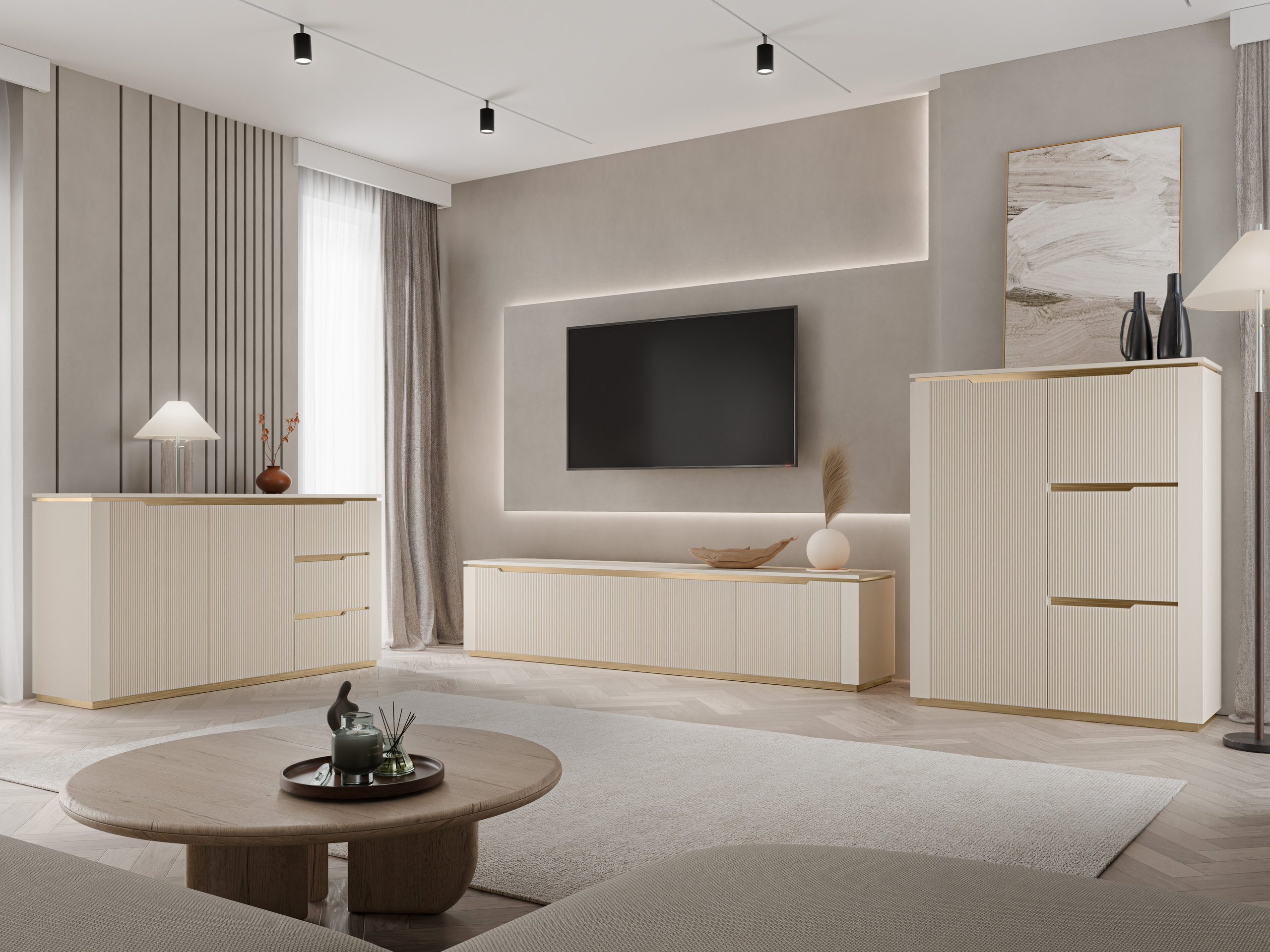 Mueble TV Comfivo Ovitas