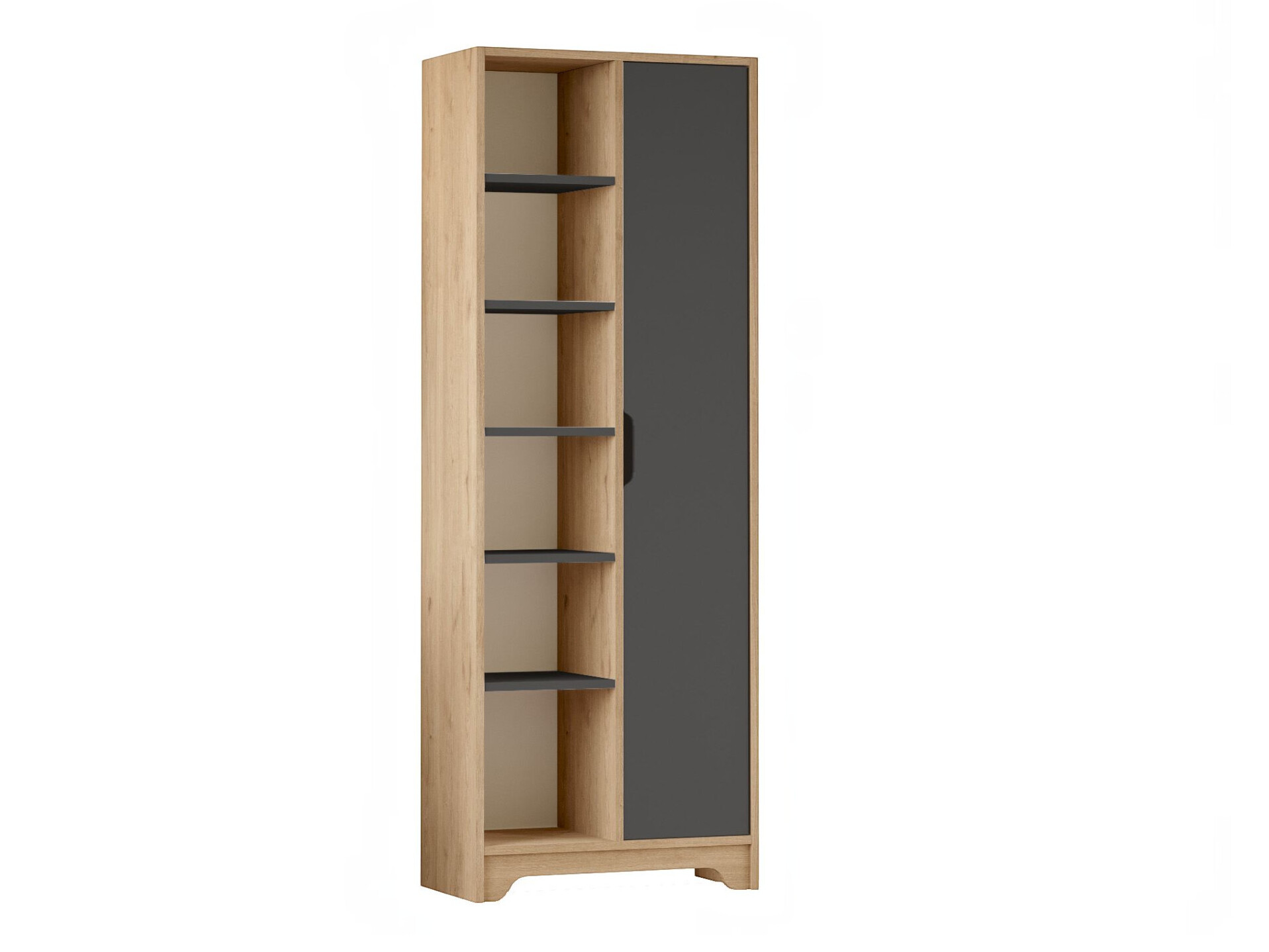 Estantería Kailua 2857 (Roble + Antracita)