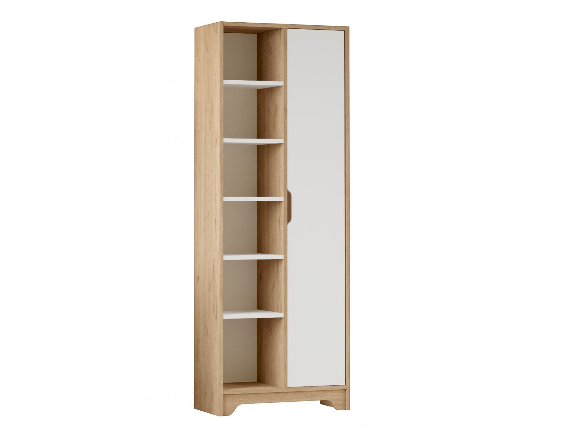 Estantería Kailua 2857 (Roble + Blanco)