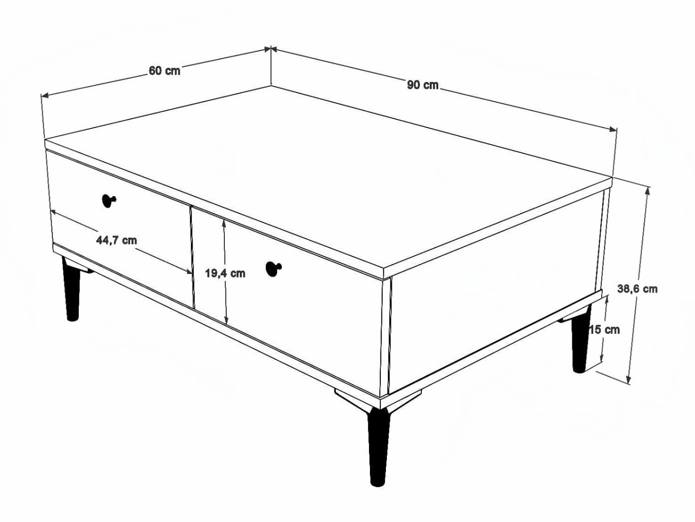 Mesa de centro Kailua 2853