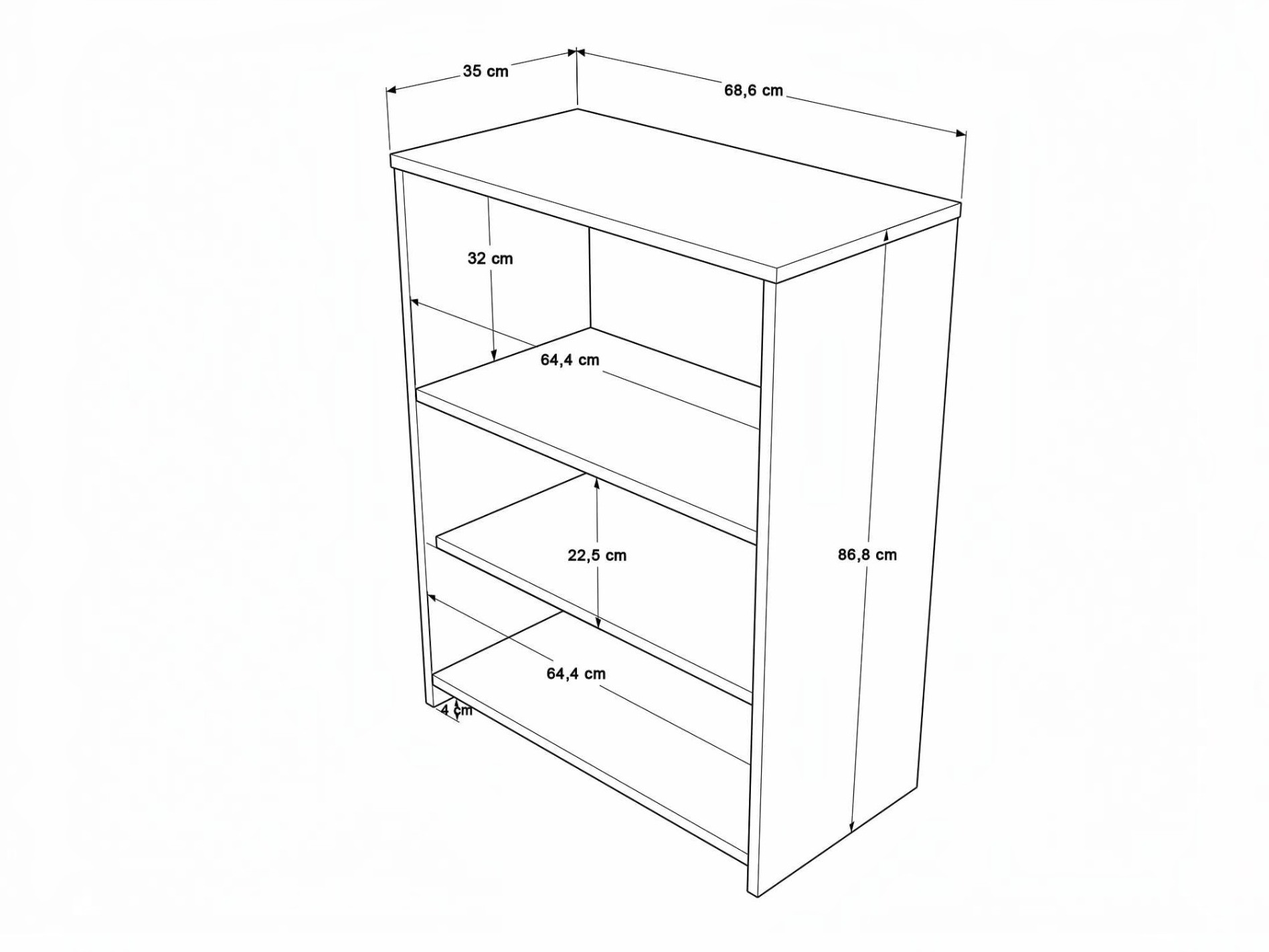 Mueble multifuncional Kailua 2855