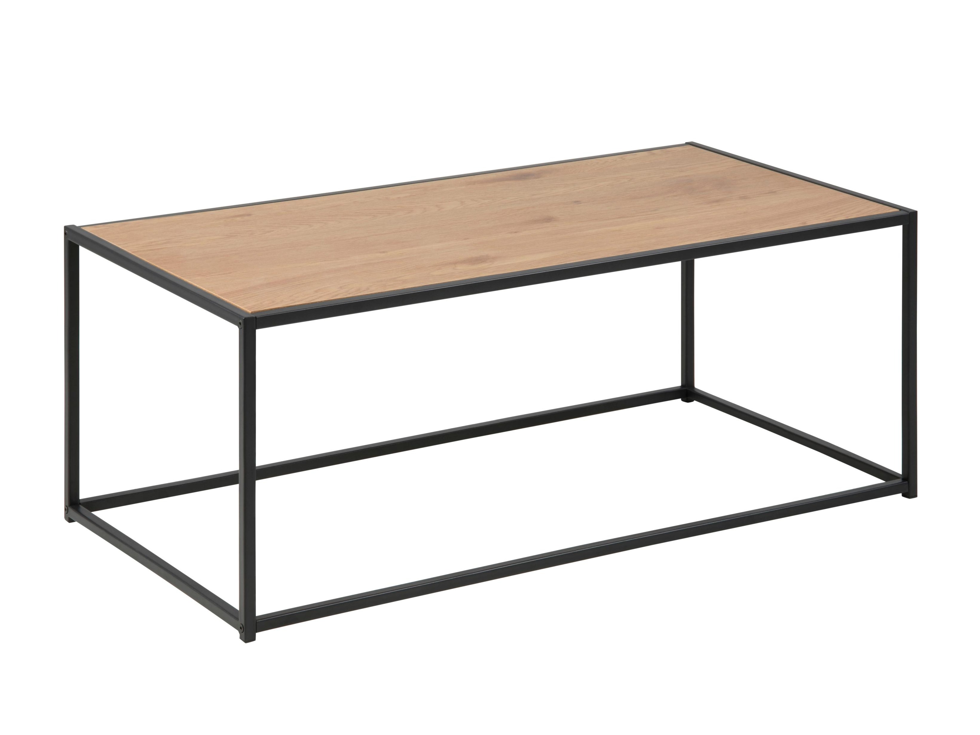 Mesa de centro Norsica Sevferi 147 (Roble salvaje + Negro)