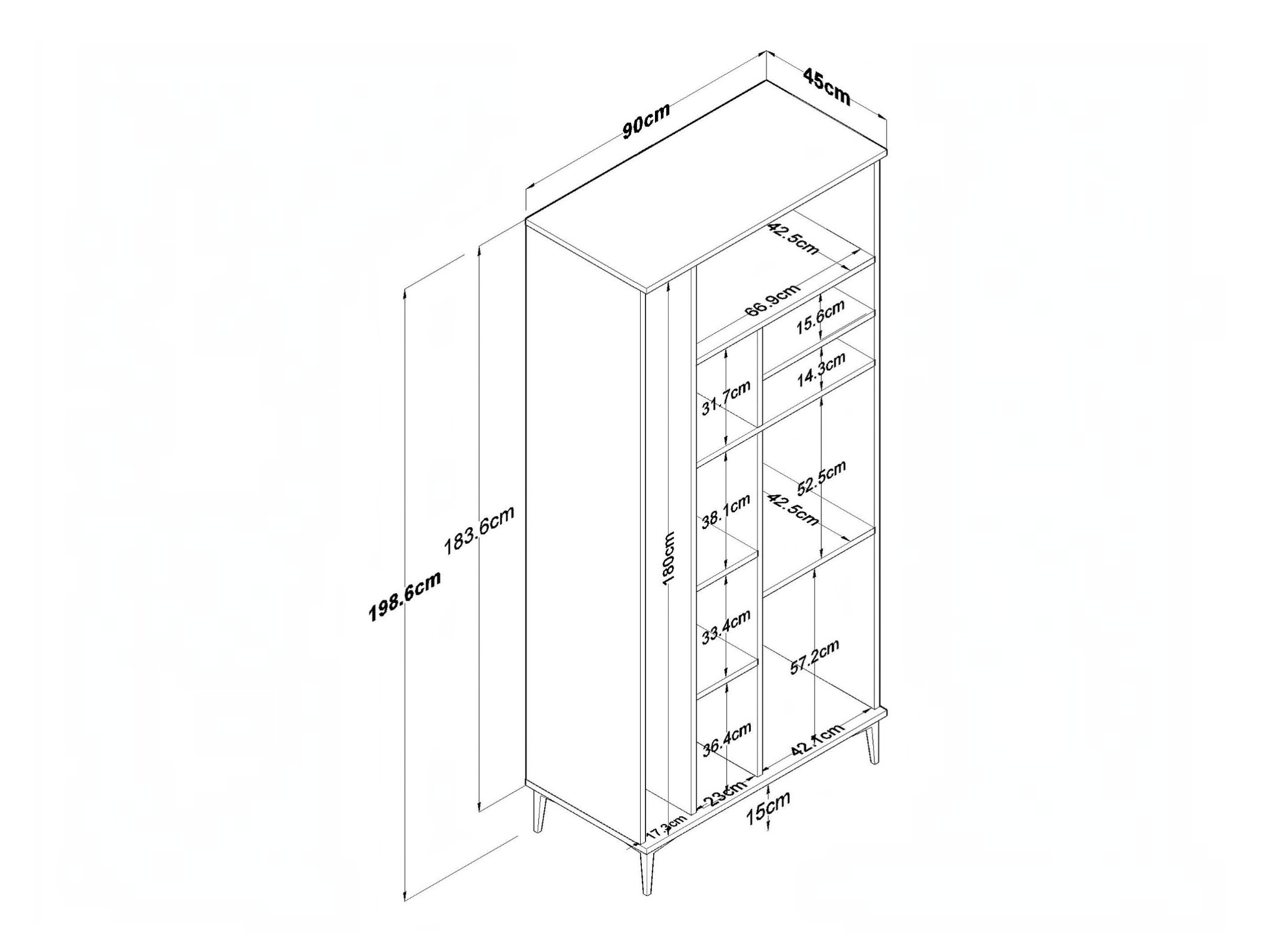 Mueble multifuncional Kailua 2863