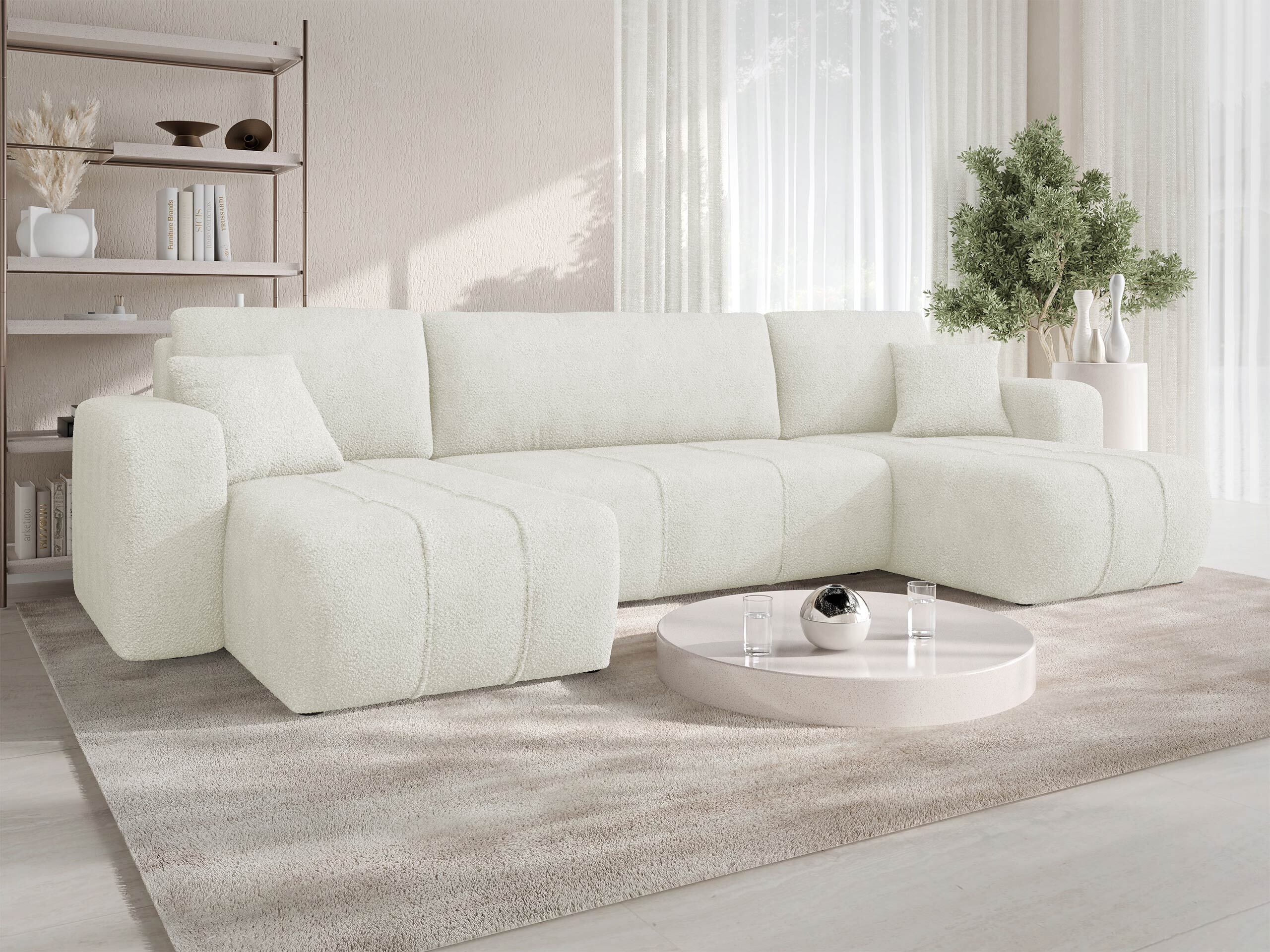 Sofá rinconero Comfivo Laurus II (Coral 15)