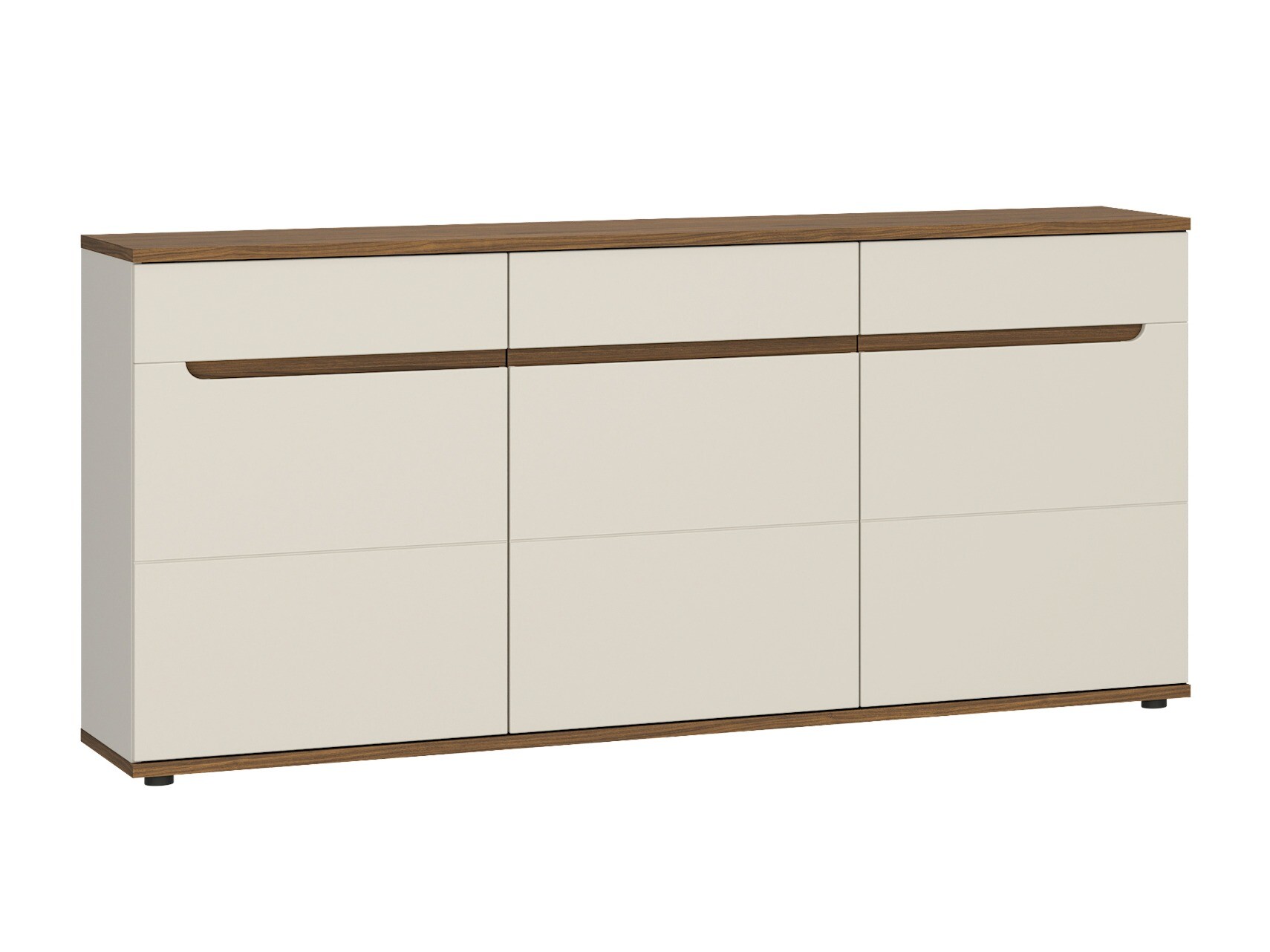 Cómoda Deldori 104 (Nogal + Cachemira)